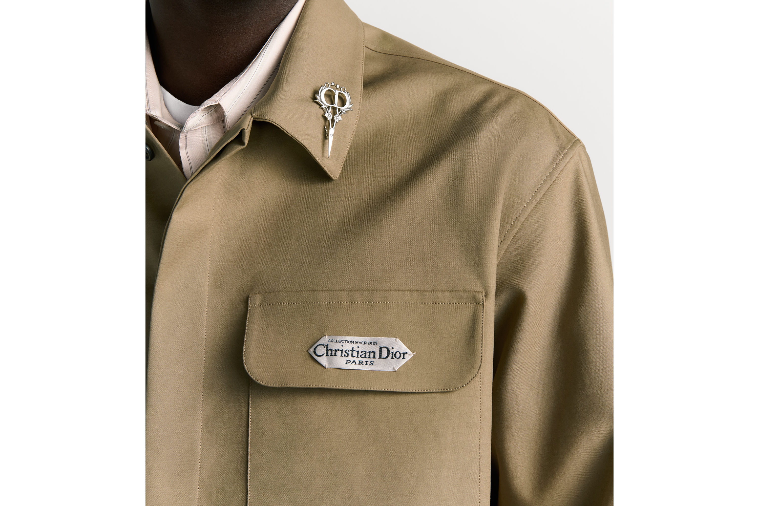 Safari Shirt with Christian Dior Paris Tag