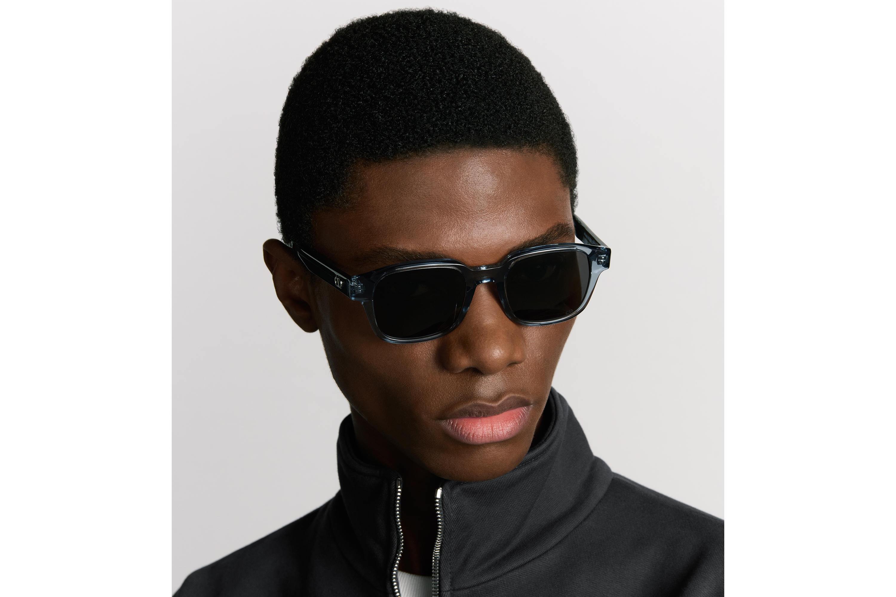 CD Icon S4I Gafas de sol cuadradas azul transparente E29