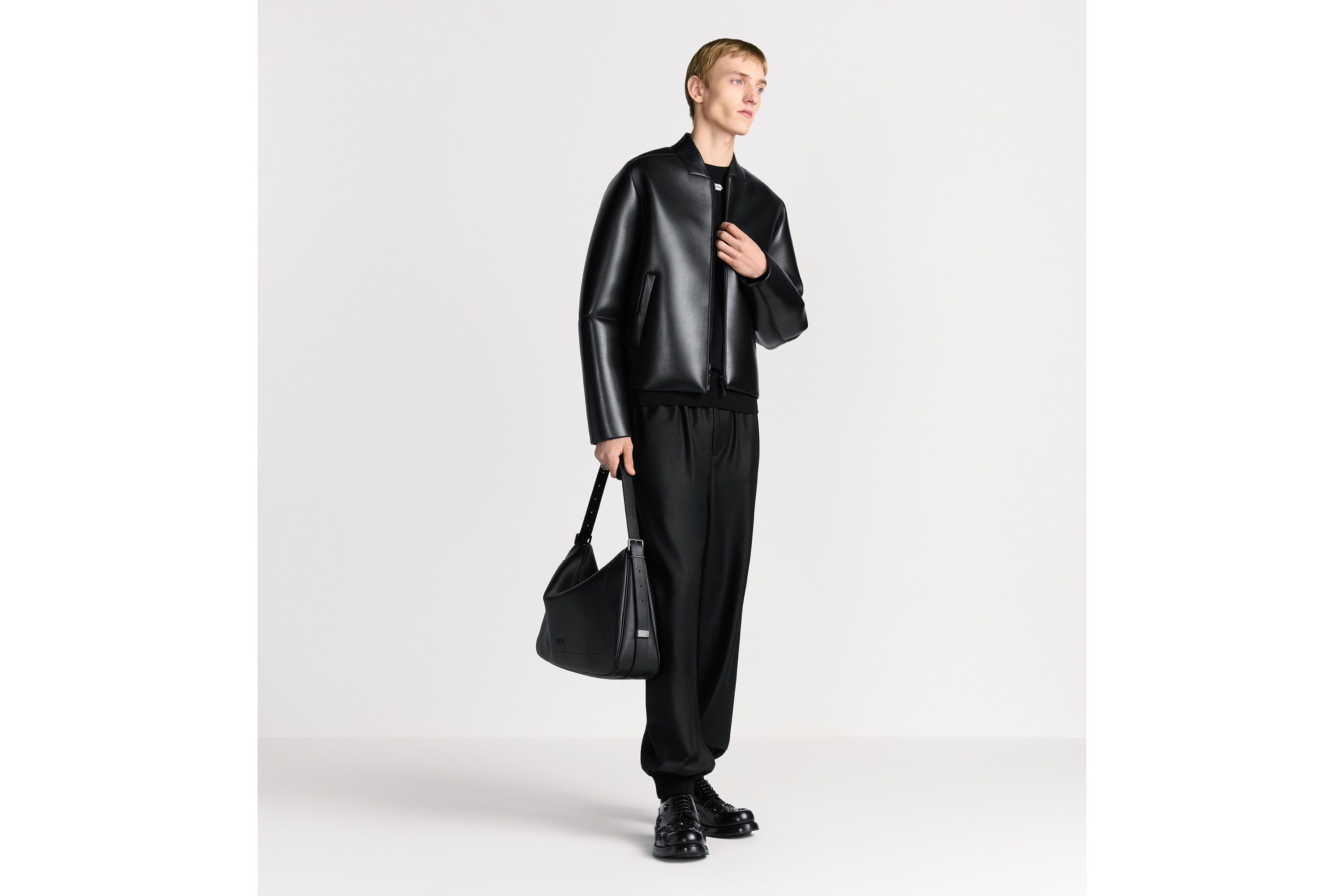 Boxy Blouson Jacket