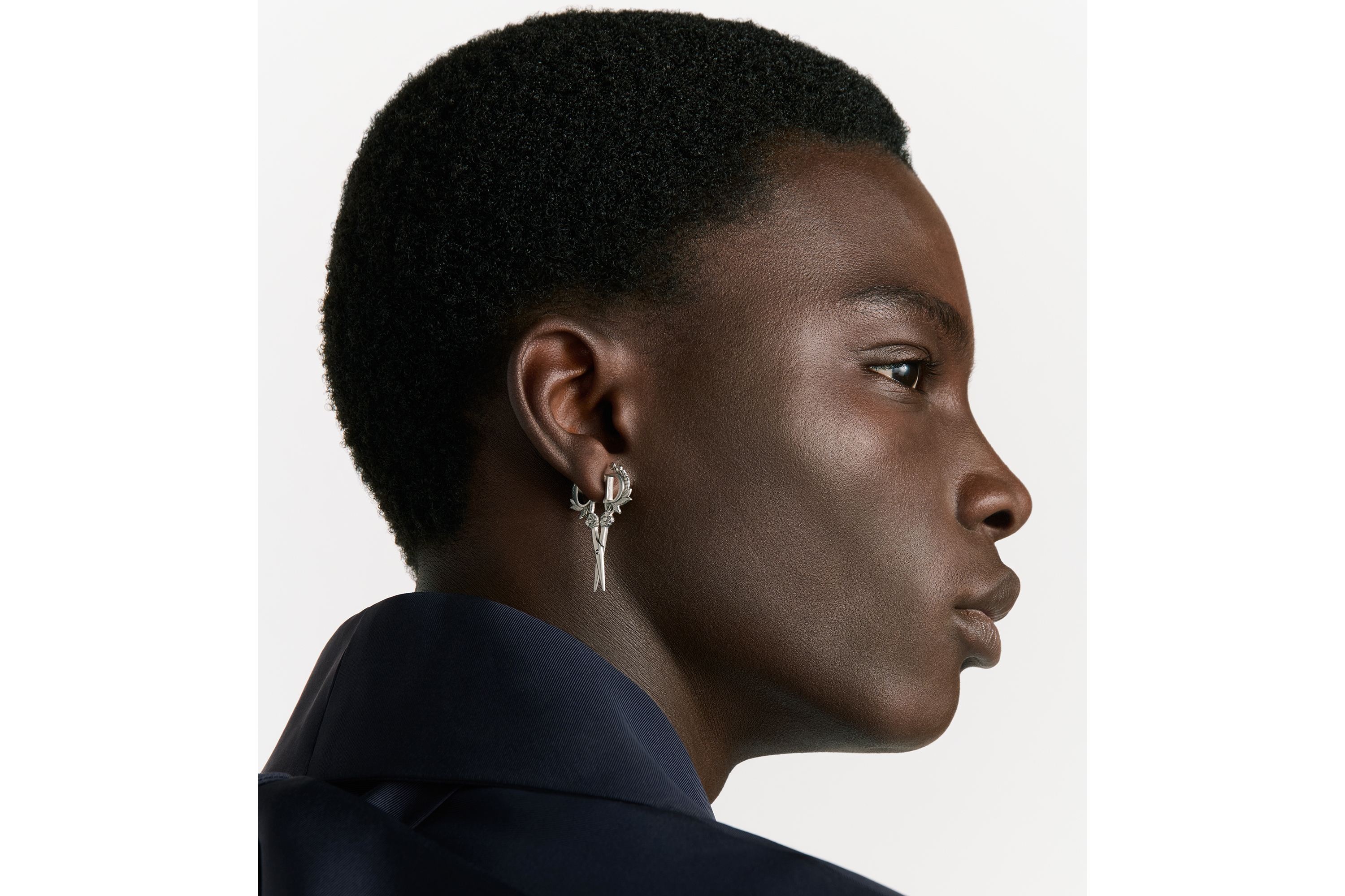 CD Icon ピアス 真鍮 E39