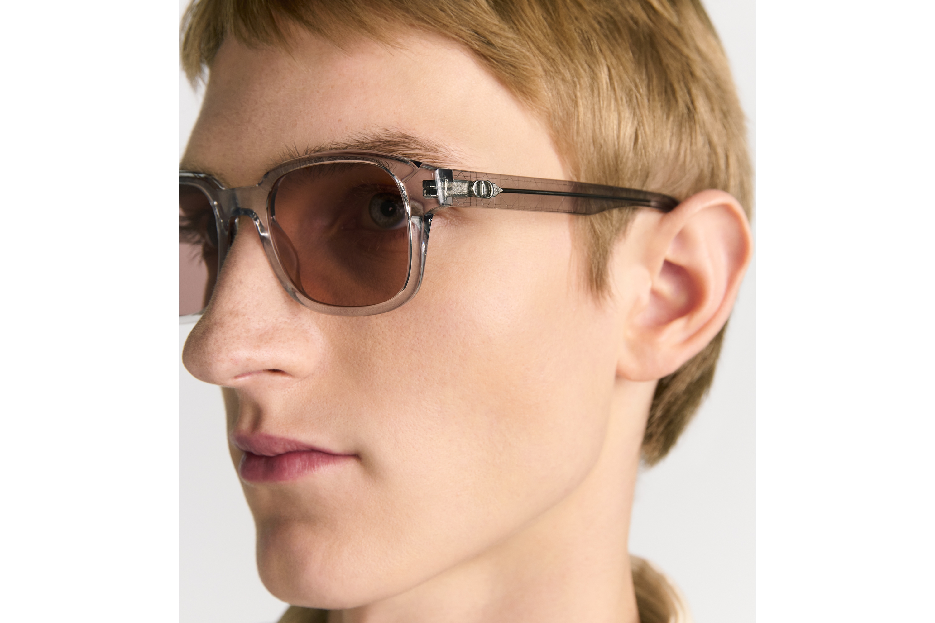 CD Icon S4I Gafas de sol cuadradas gris transparente E30