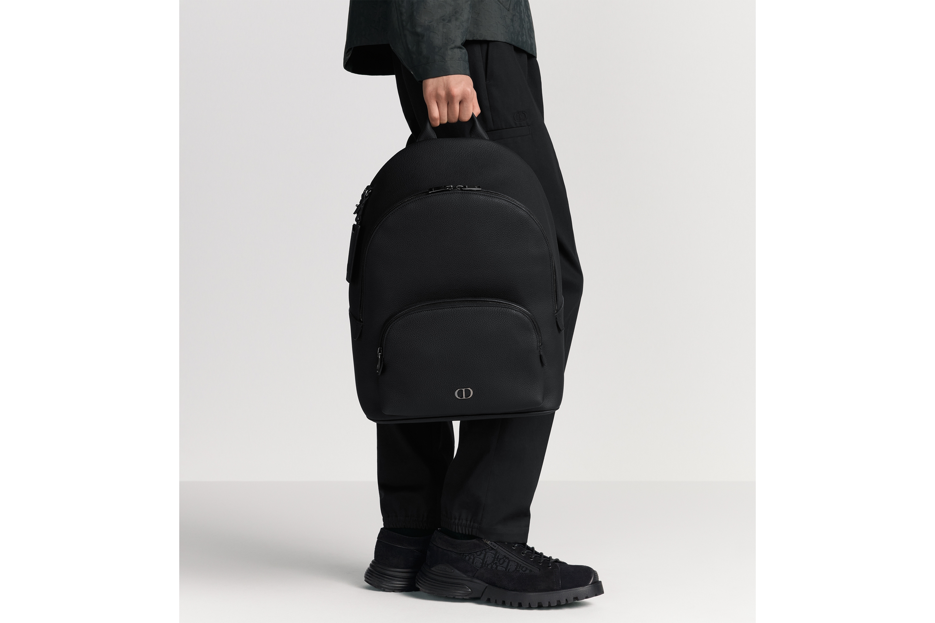 CD Icon Zipped Backpack