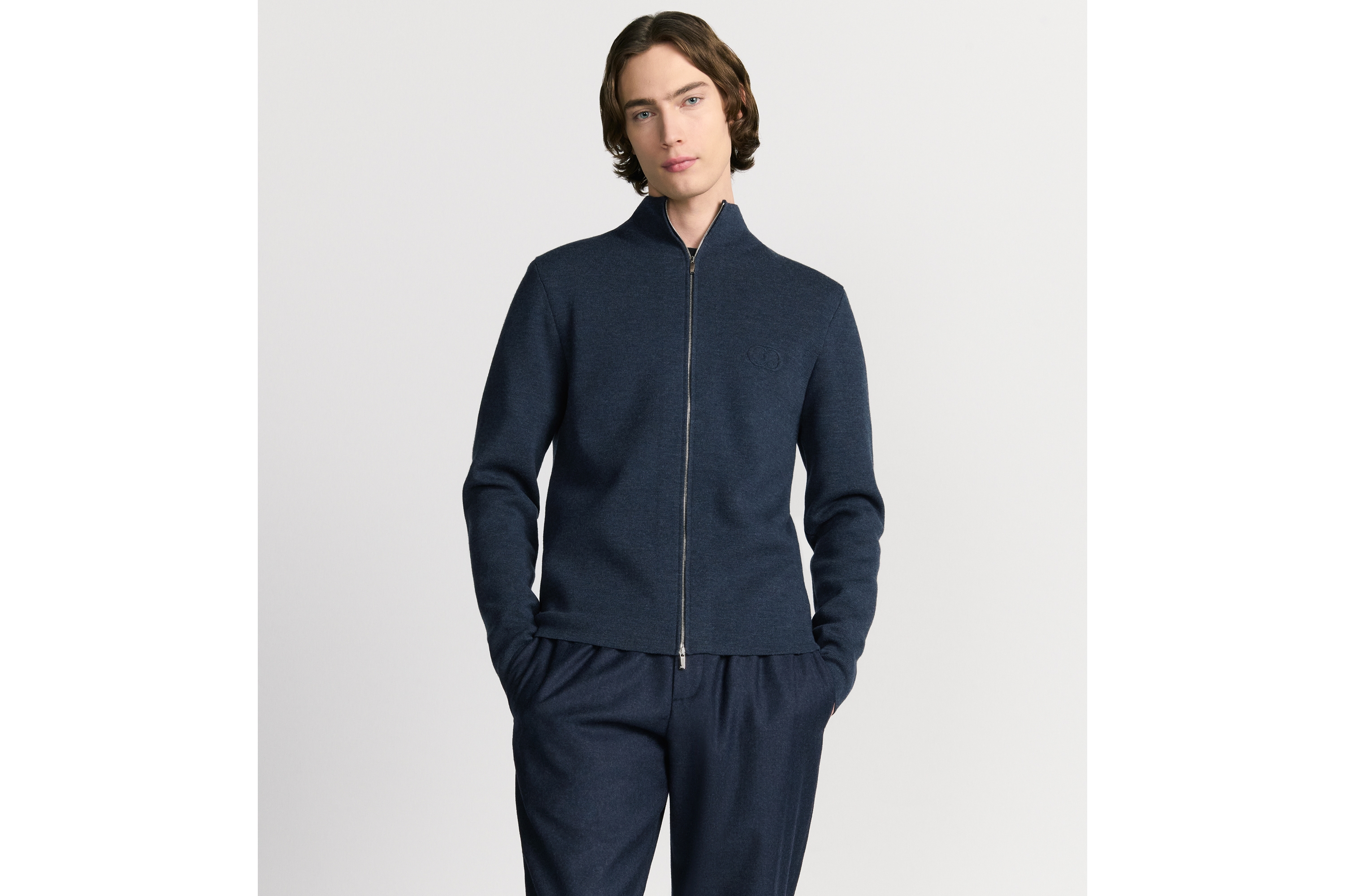 CD Icon Zipped Sweater