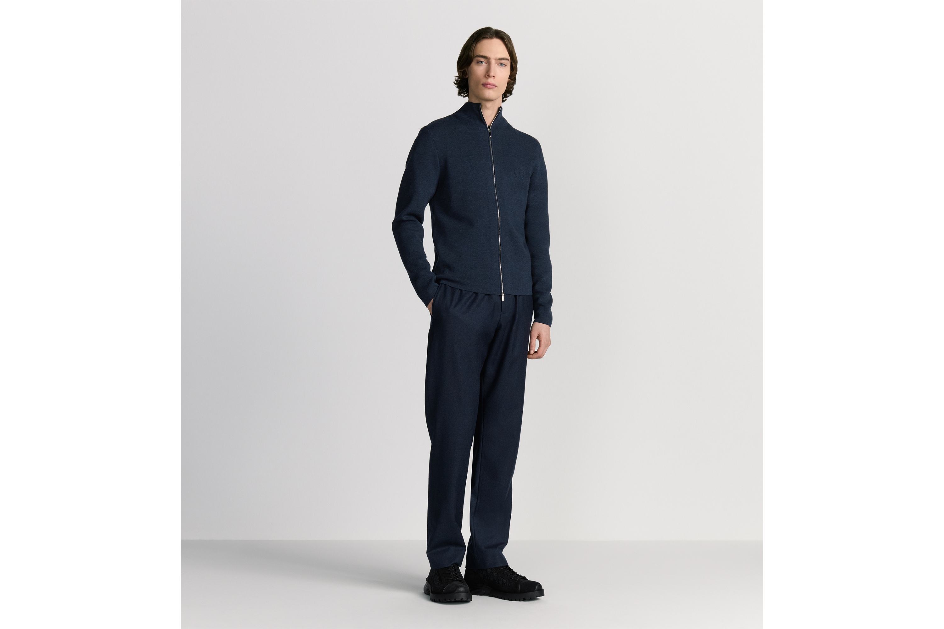CD Icon Zipped Sweater