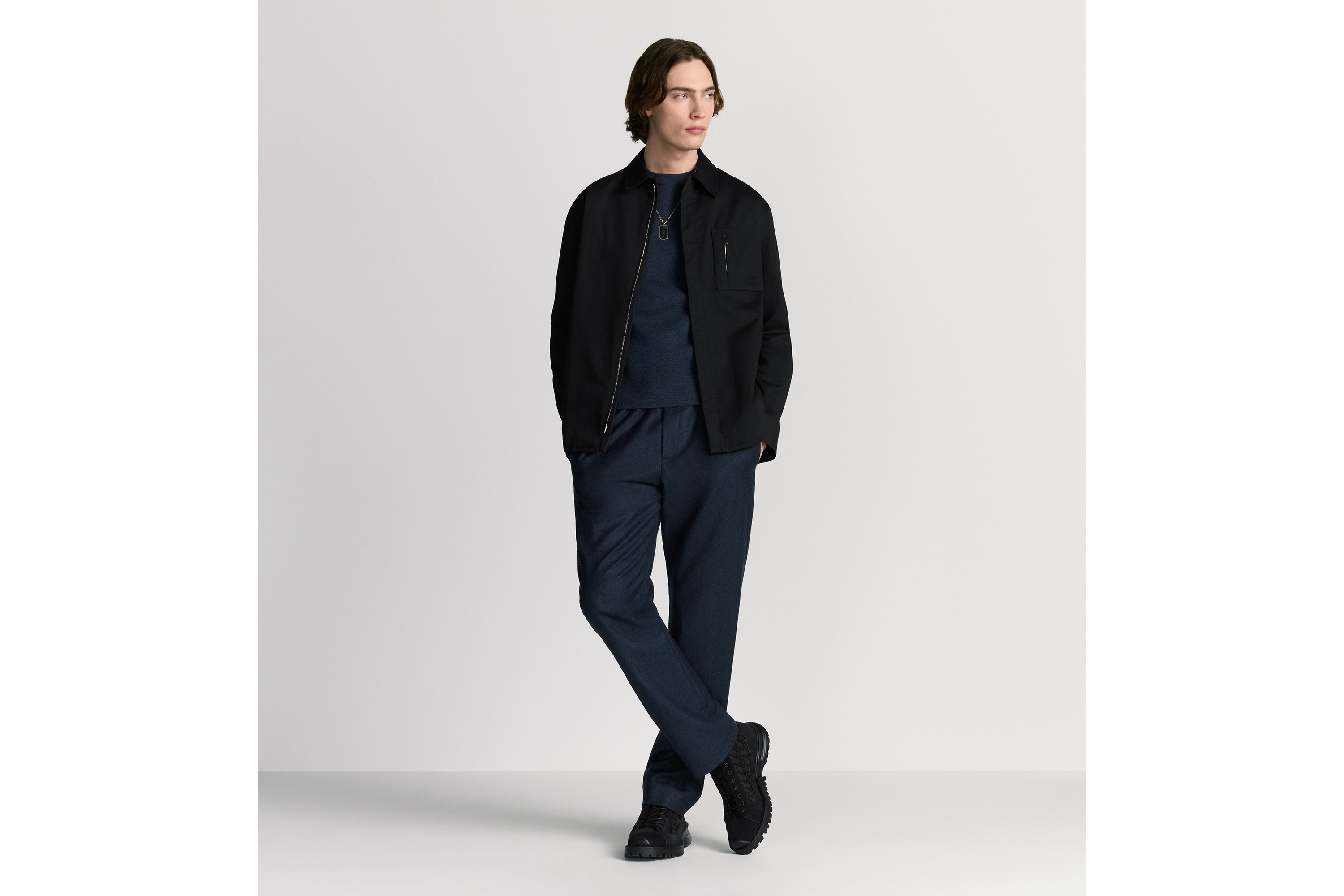 Dior シャツ メンズ Dior Oblique Shirt White Cotton Jacquard | DIOR