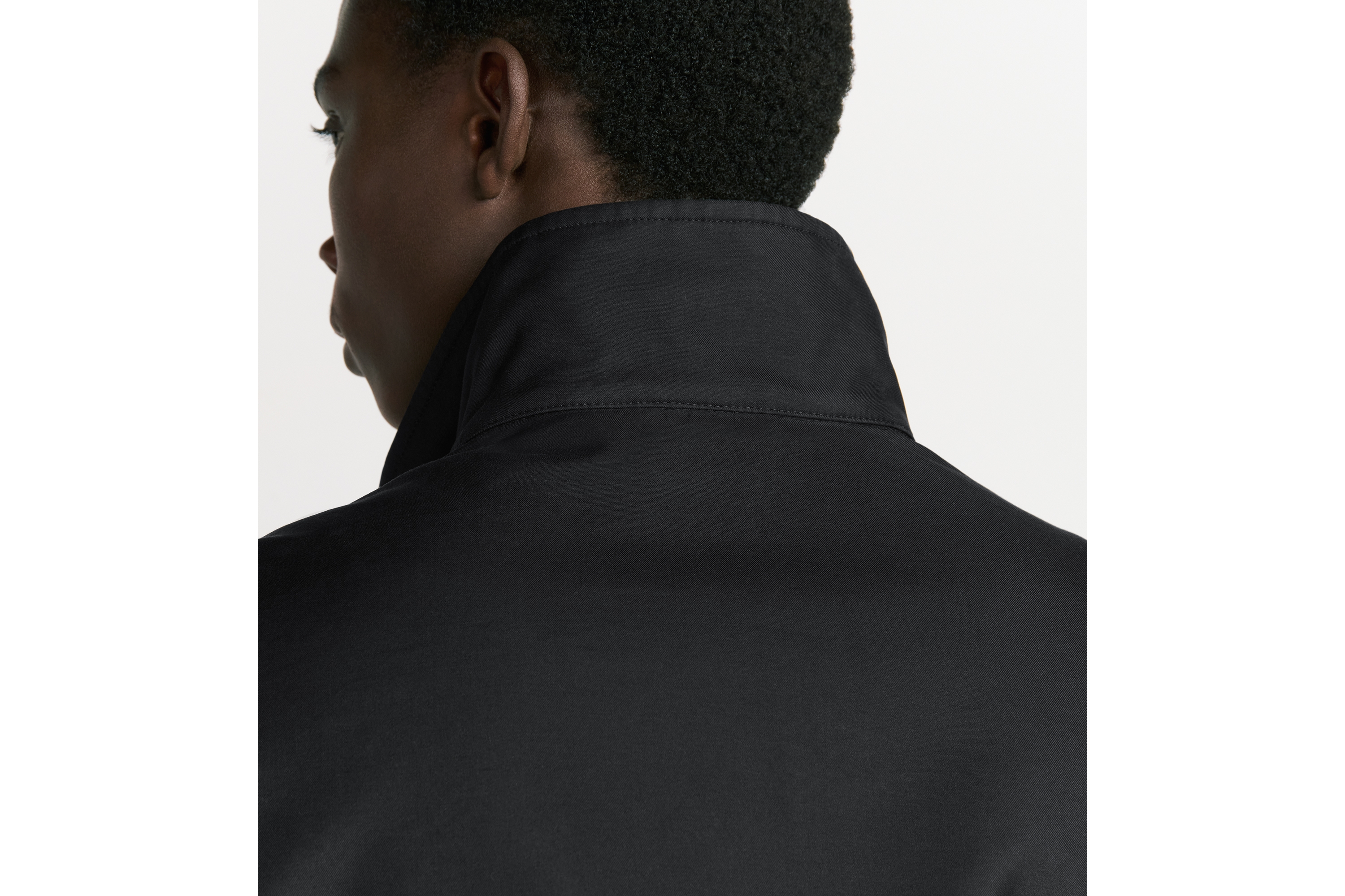 look_image_alt_prefix Dior Icons-safari-jas Zwarte keperstof van zijde en katoen E03