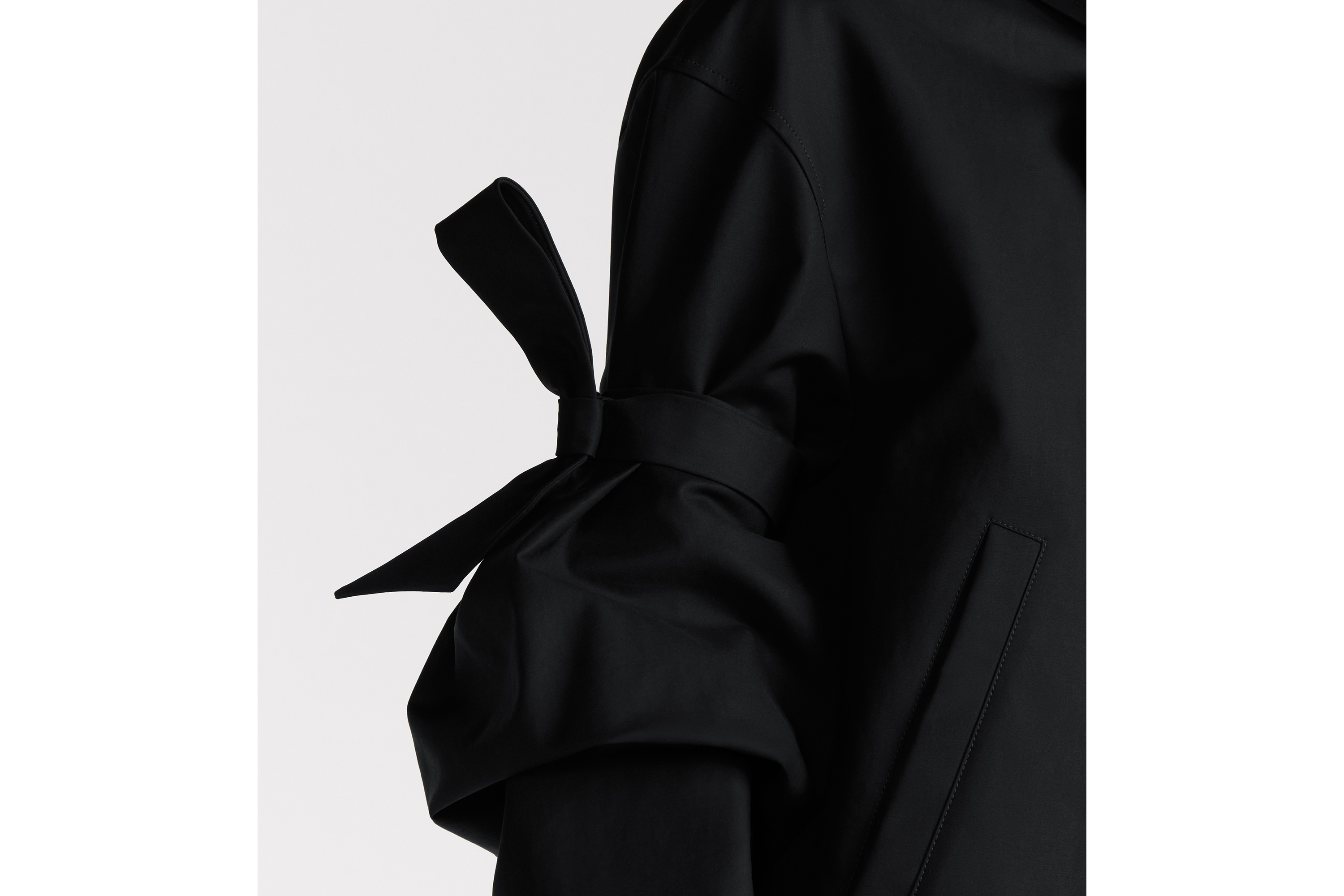 look_image_alt_prefix Gestrikte mouwophouders Blend van zwart dubbelzijdig satijn en katoen E04