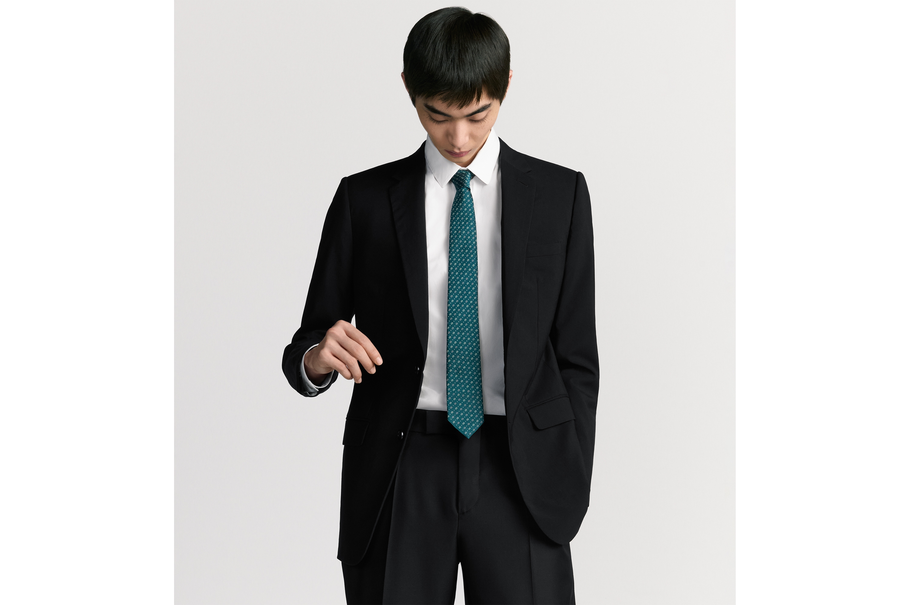 Nano CD Icon ネクタイ シルク E35