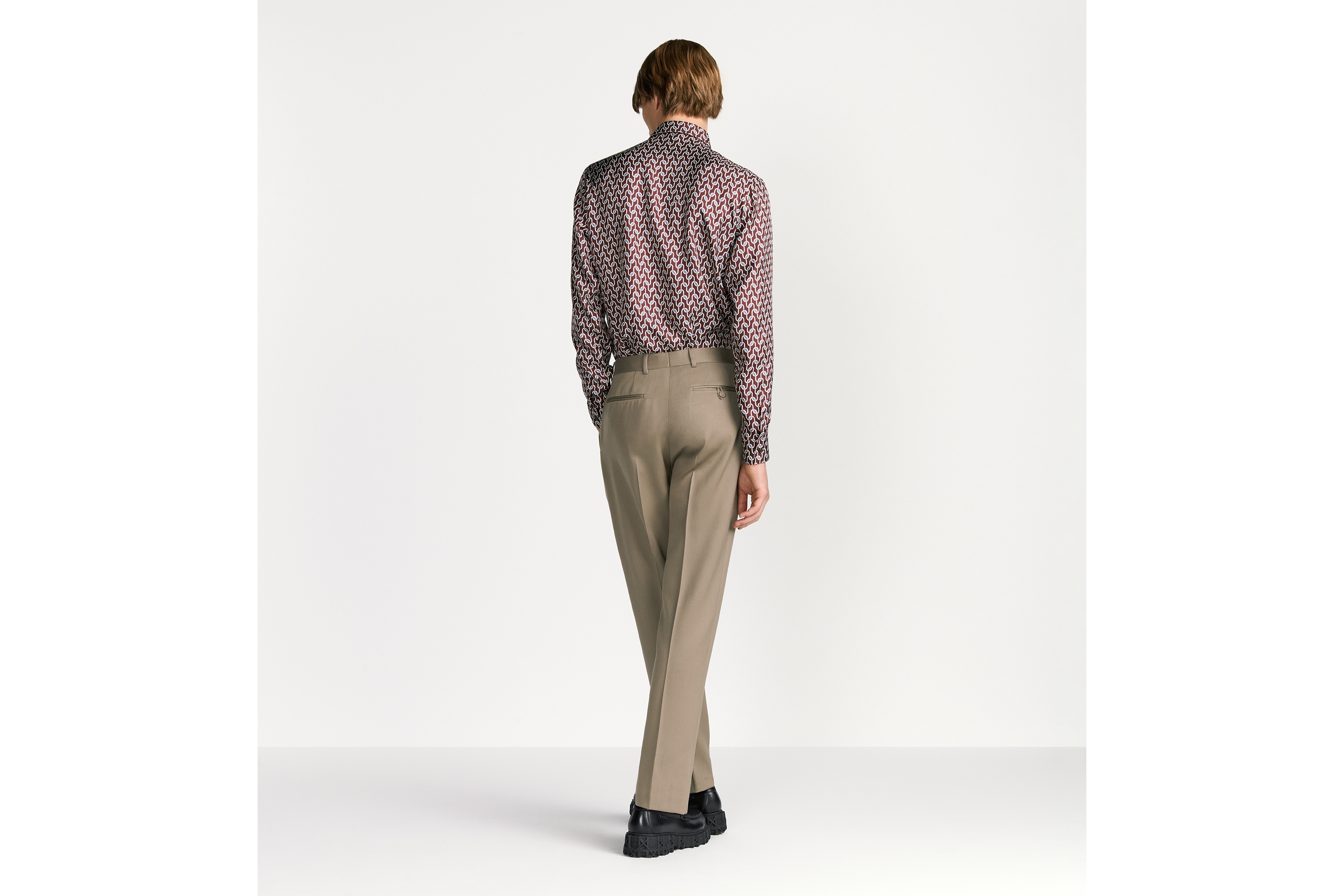 Shirt with Dior Entrelacé Motif