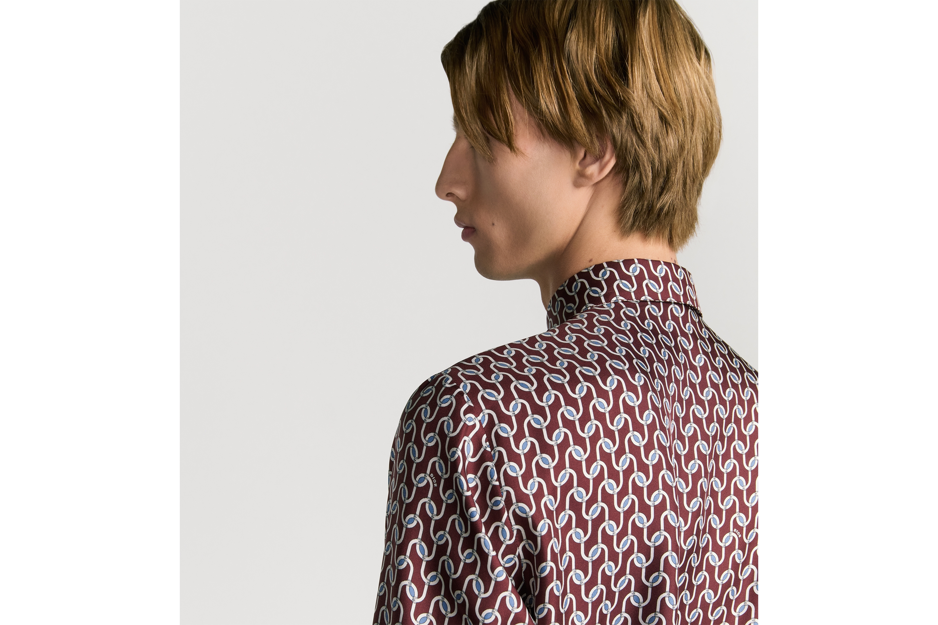 Shirt with Dior Entrelacé Motif