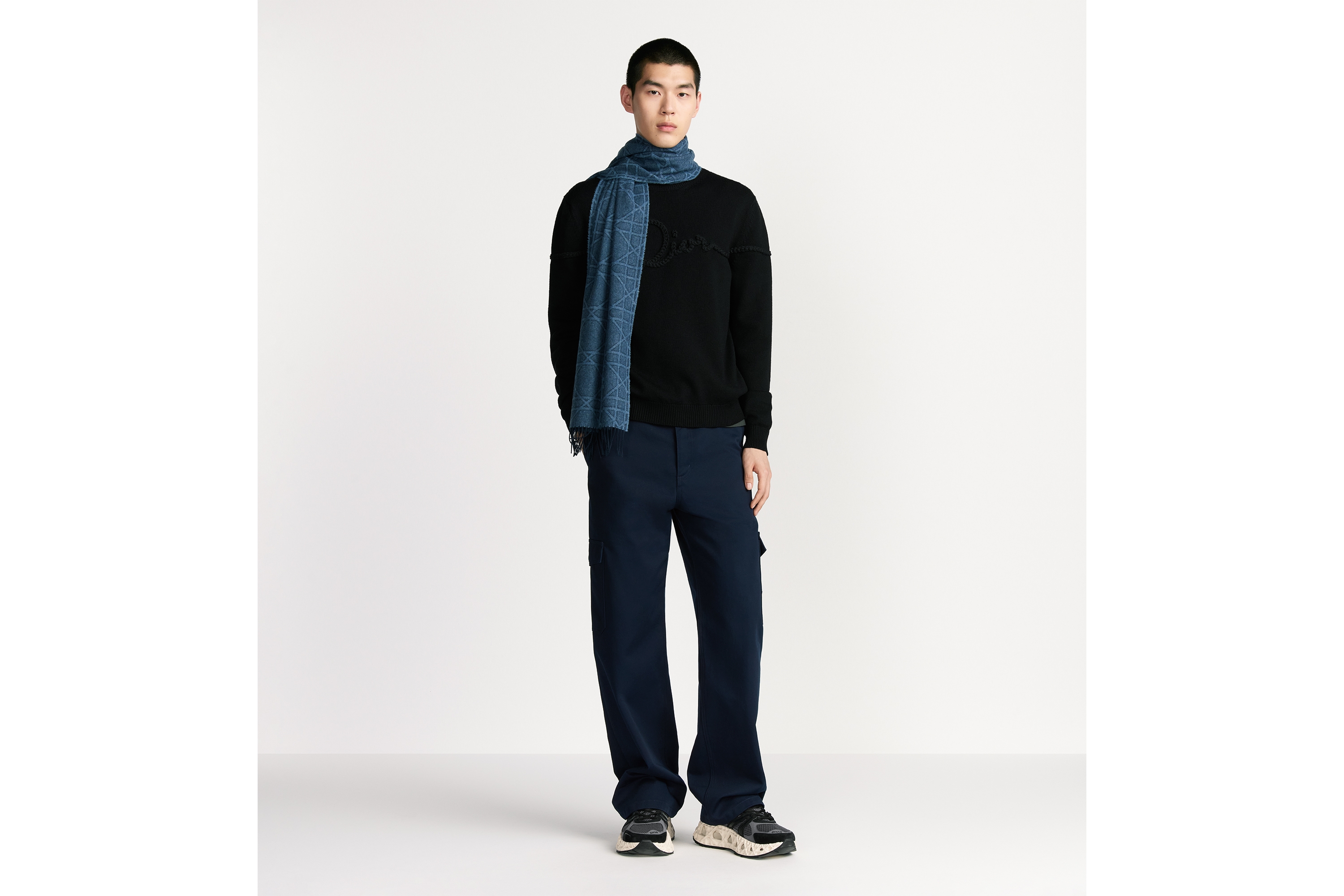 look_image_alt_prefix マフラー カナージュ カシミヤ & ウール E32