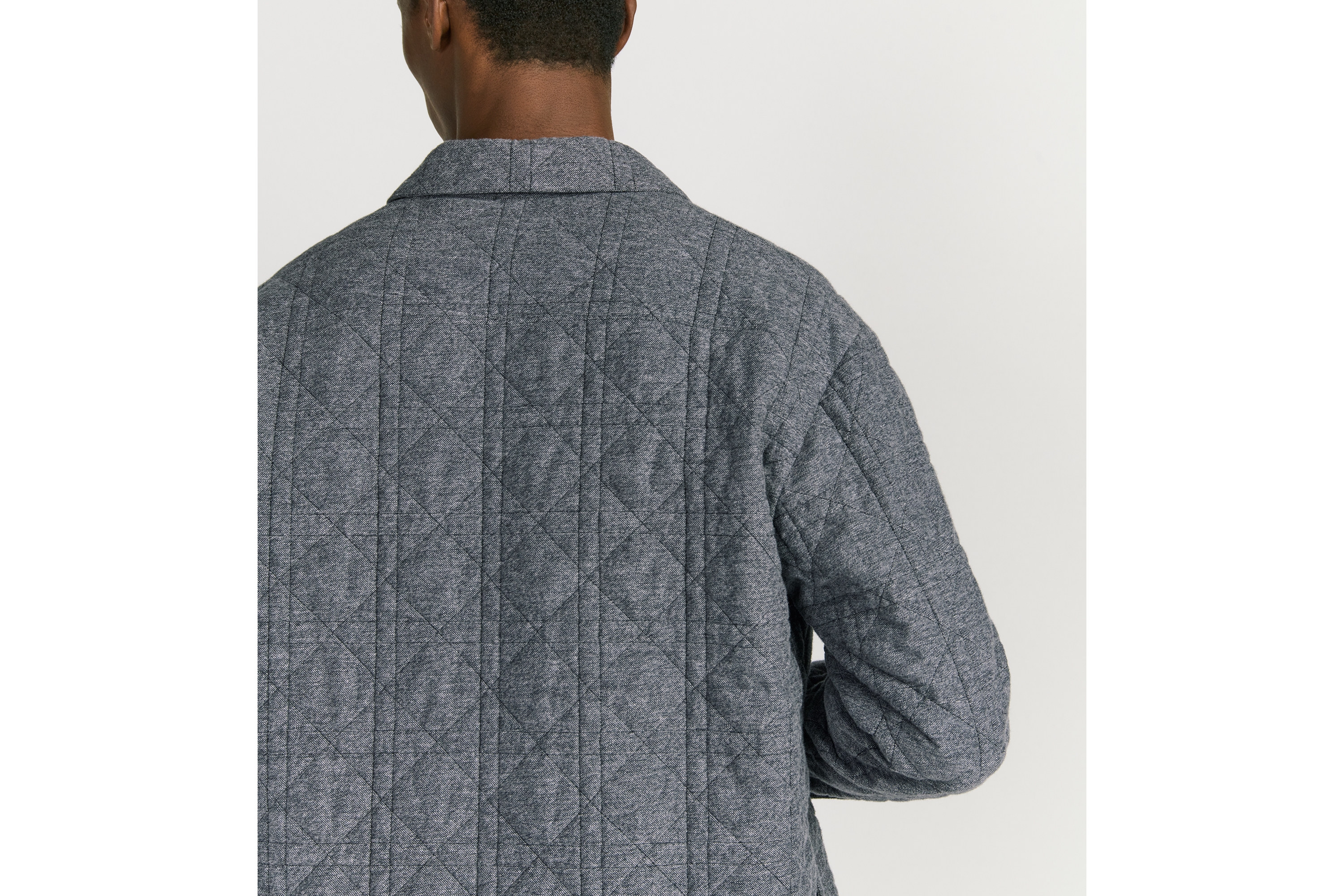 Cannage Overshirt with Christian Dior Couture Embroidery