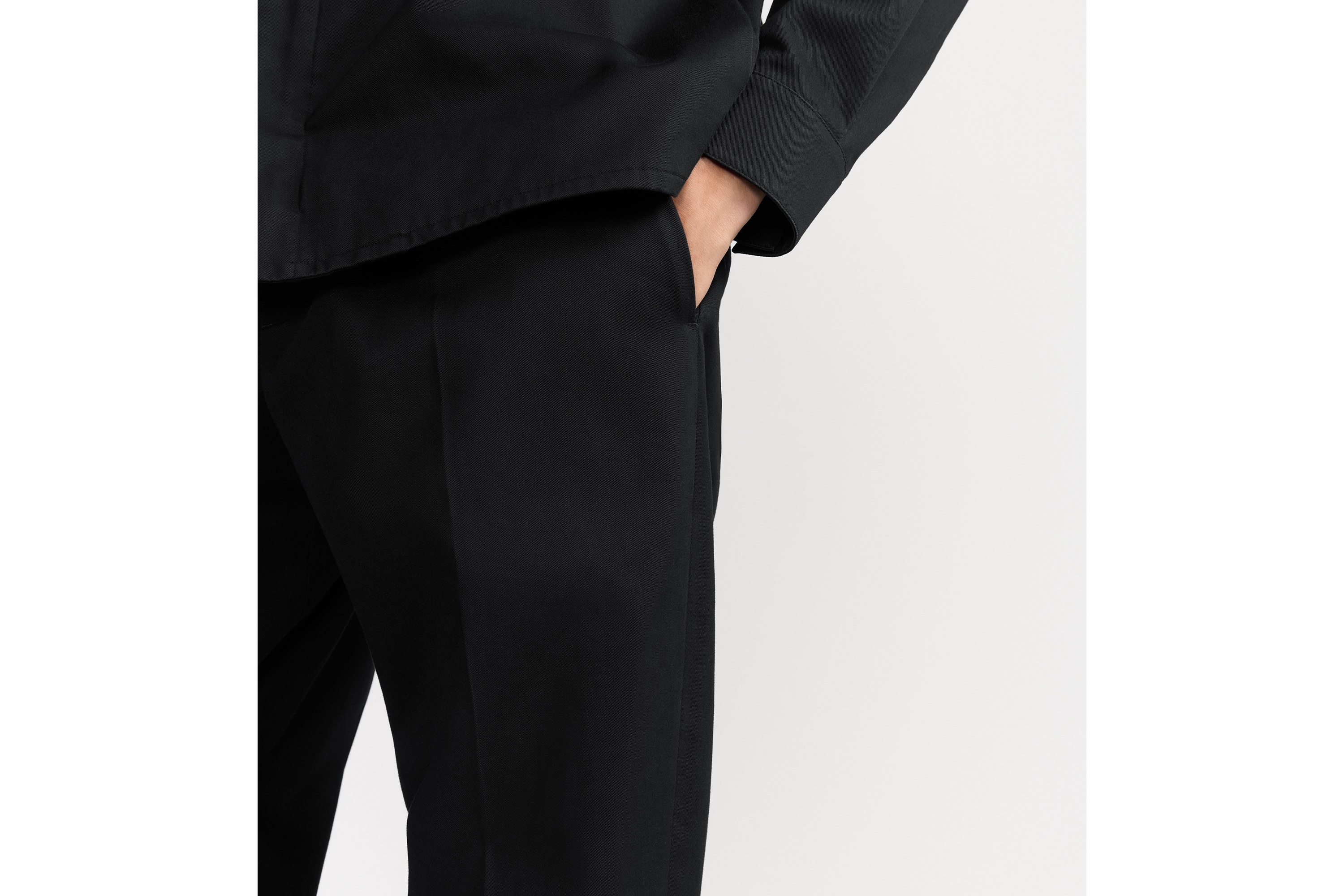 Tailored Track Pants with CD Icon Embroidery