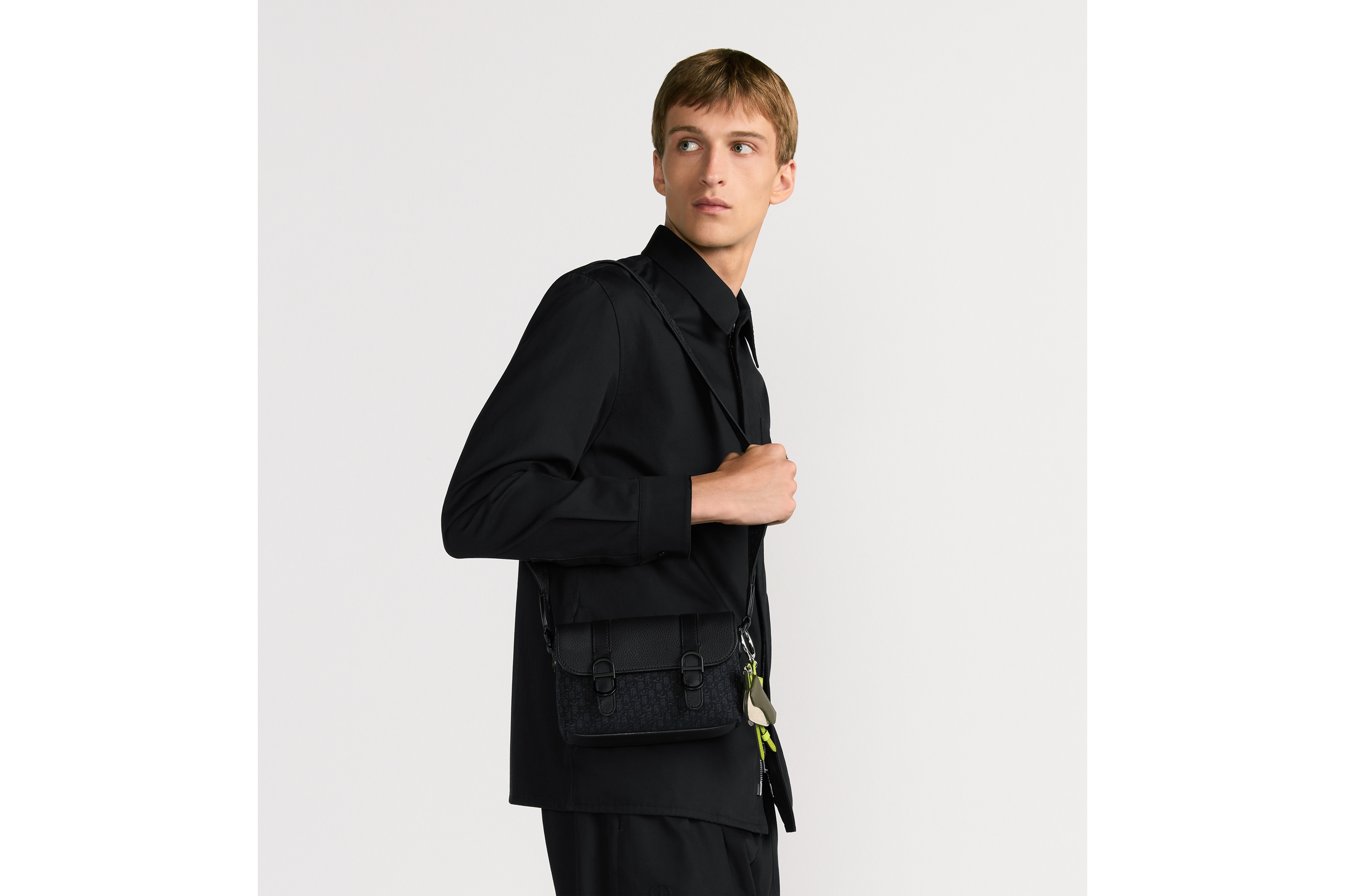 Mini Dior Daily Messenger Bag with Flap