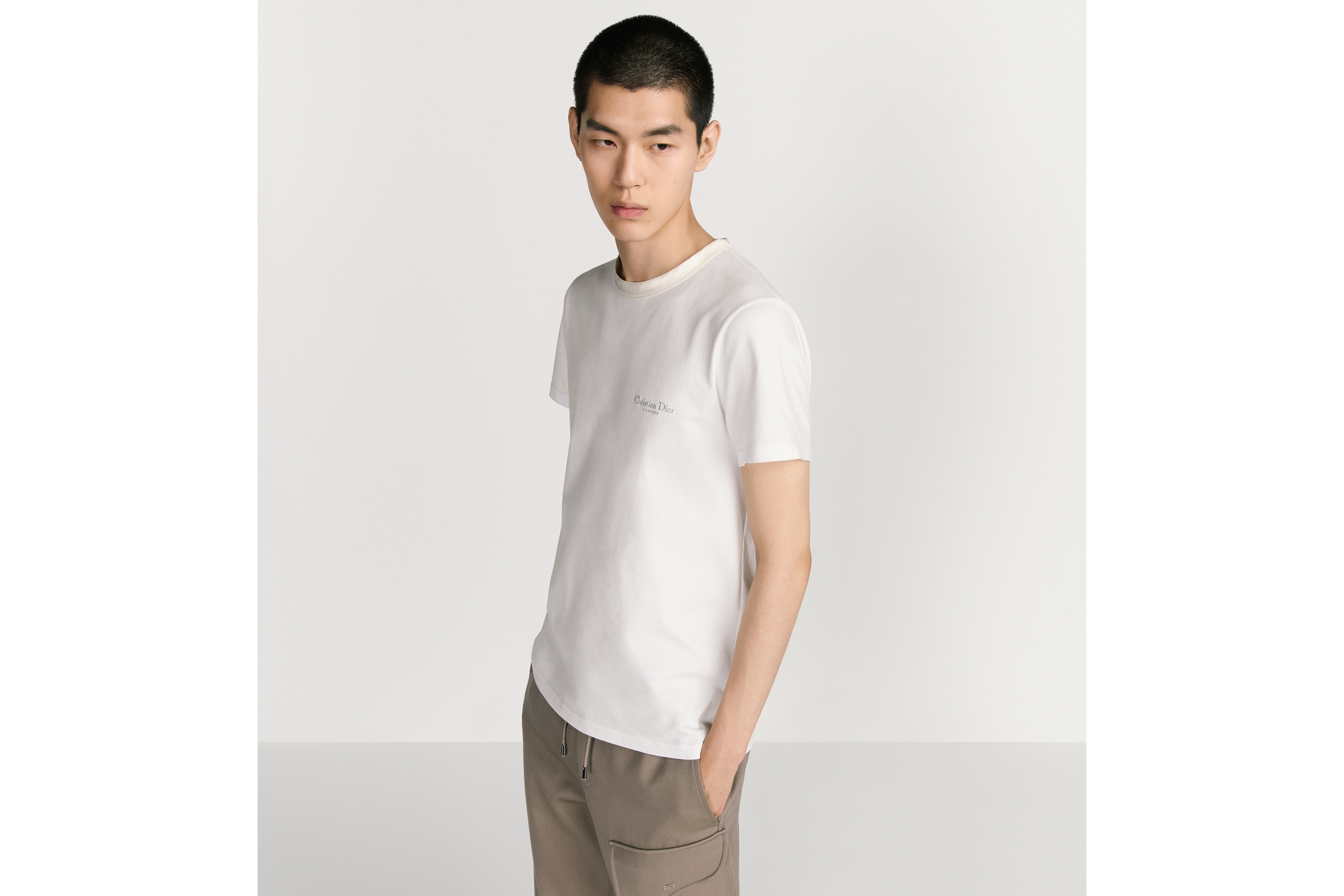 Christian Dior Couture Tシャツ (レギュラー フィット) コットンジャージー E07