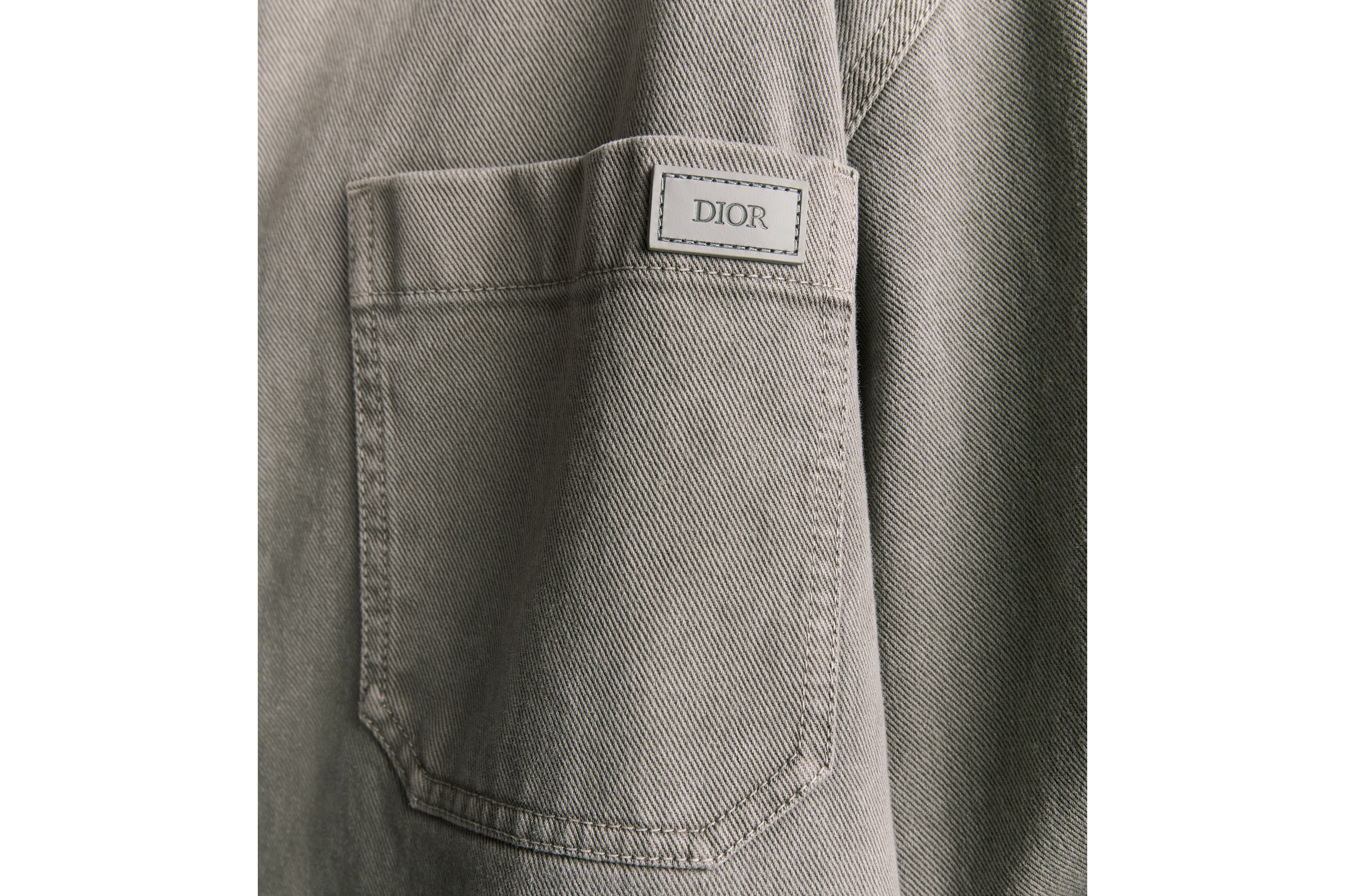 オーバーシャツ カナージュ コットンツイル E04