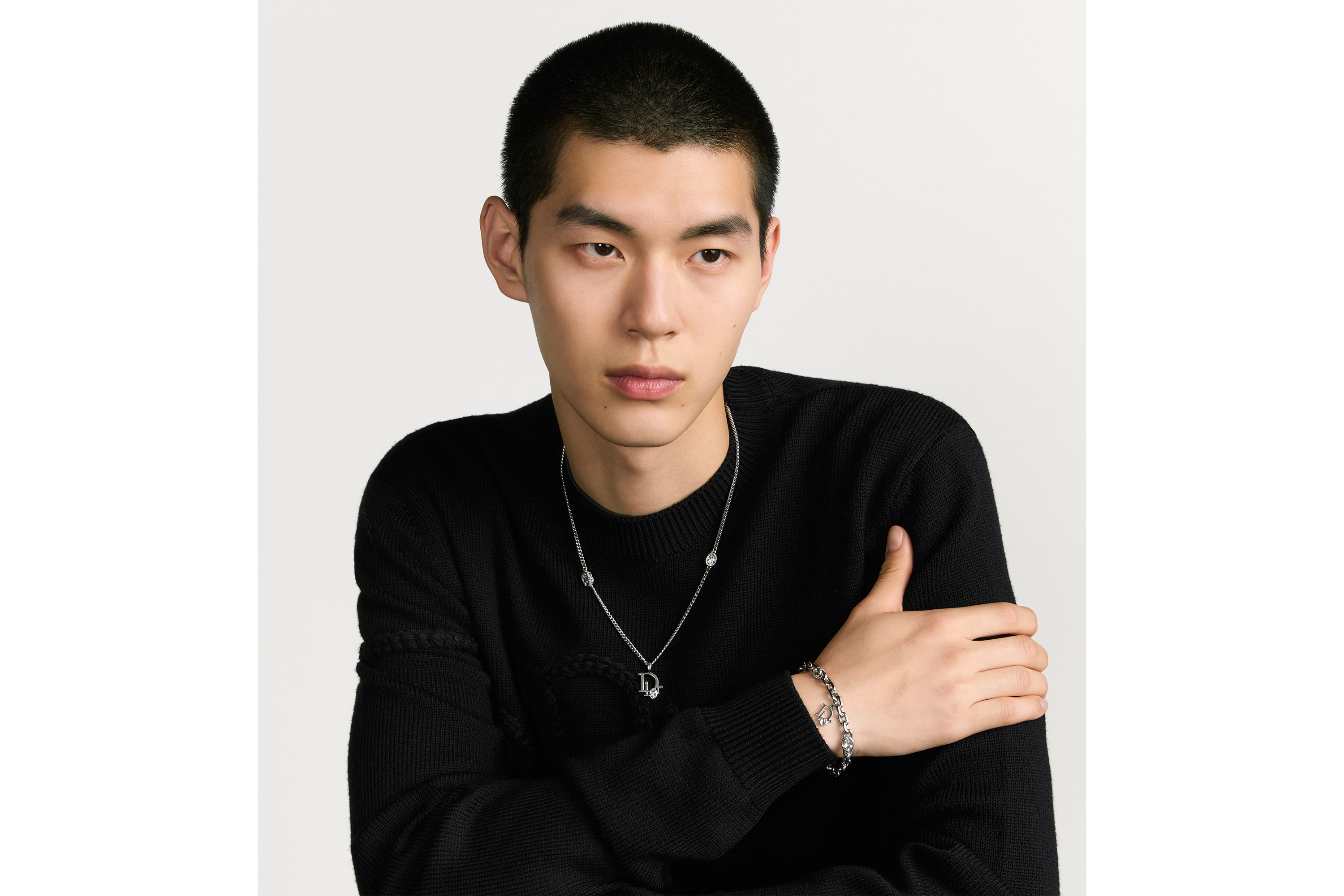 Dior Sparkle Chain Link Bracelet