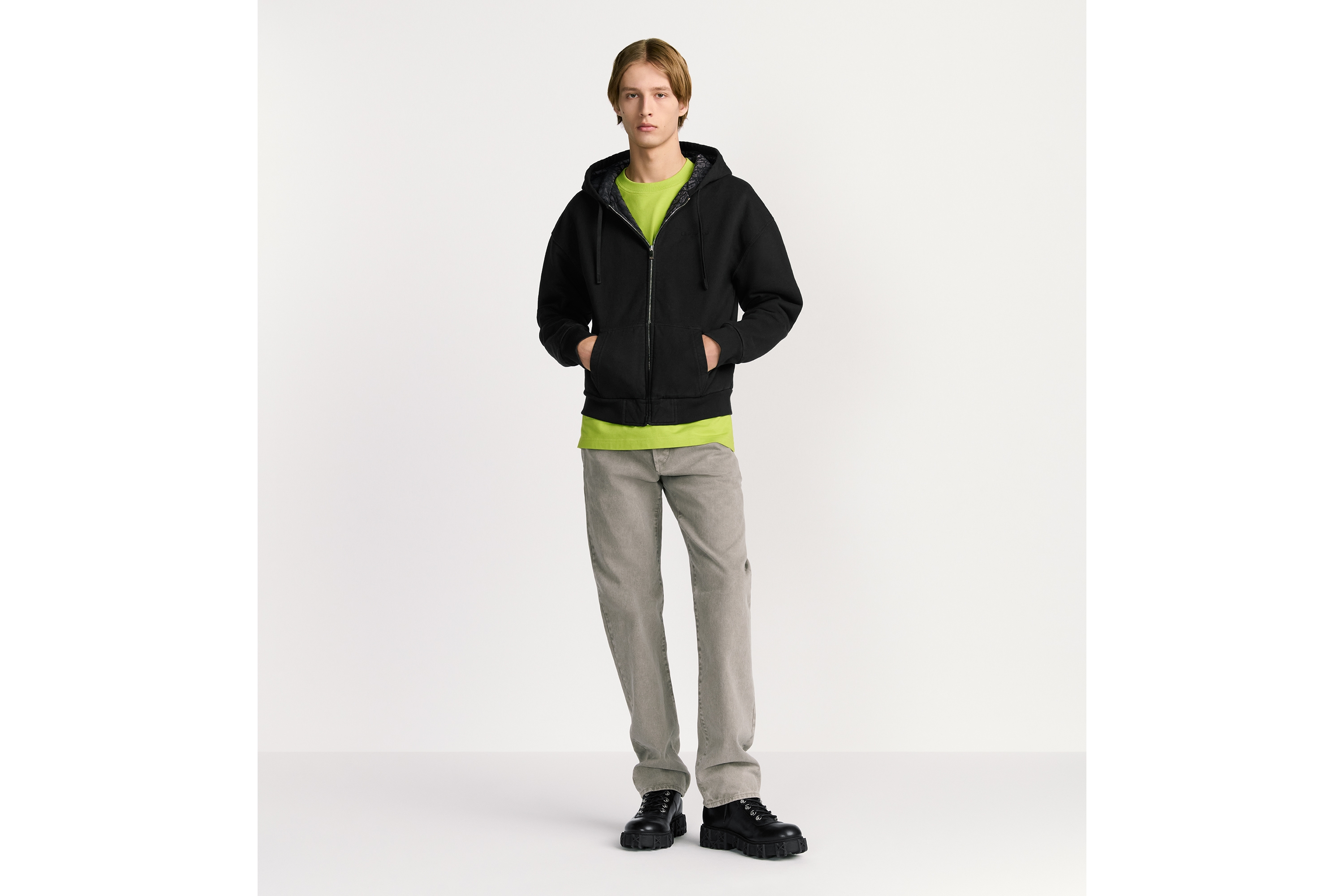 Dior フード付きナイロンパーカー org.jpg