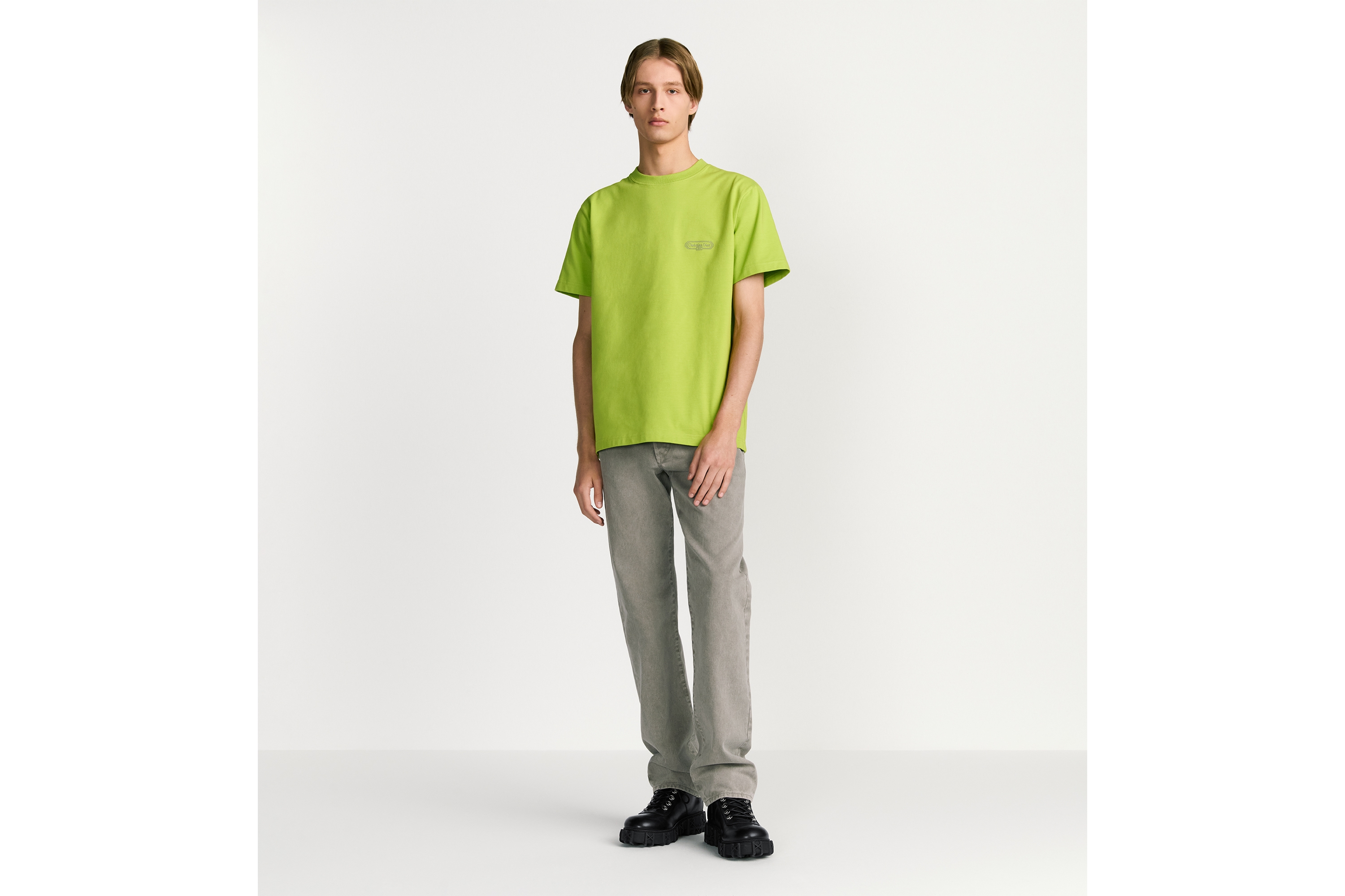 CD Box Tシャツ (リラックス フィット) コットンジャージー E08