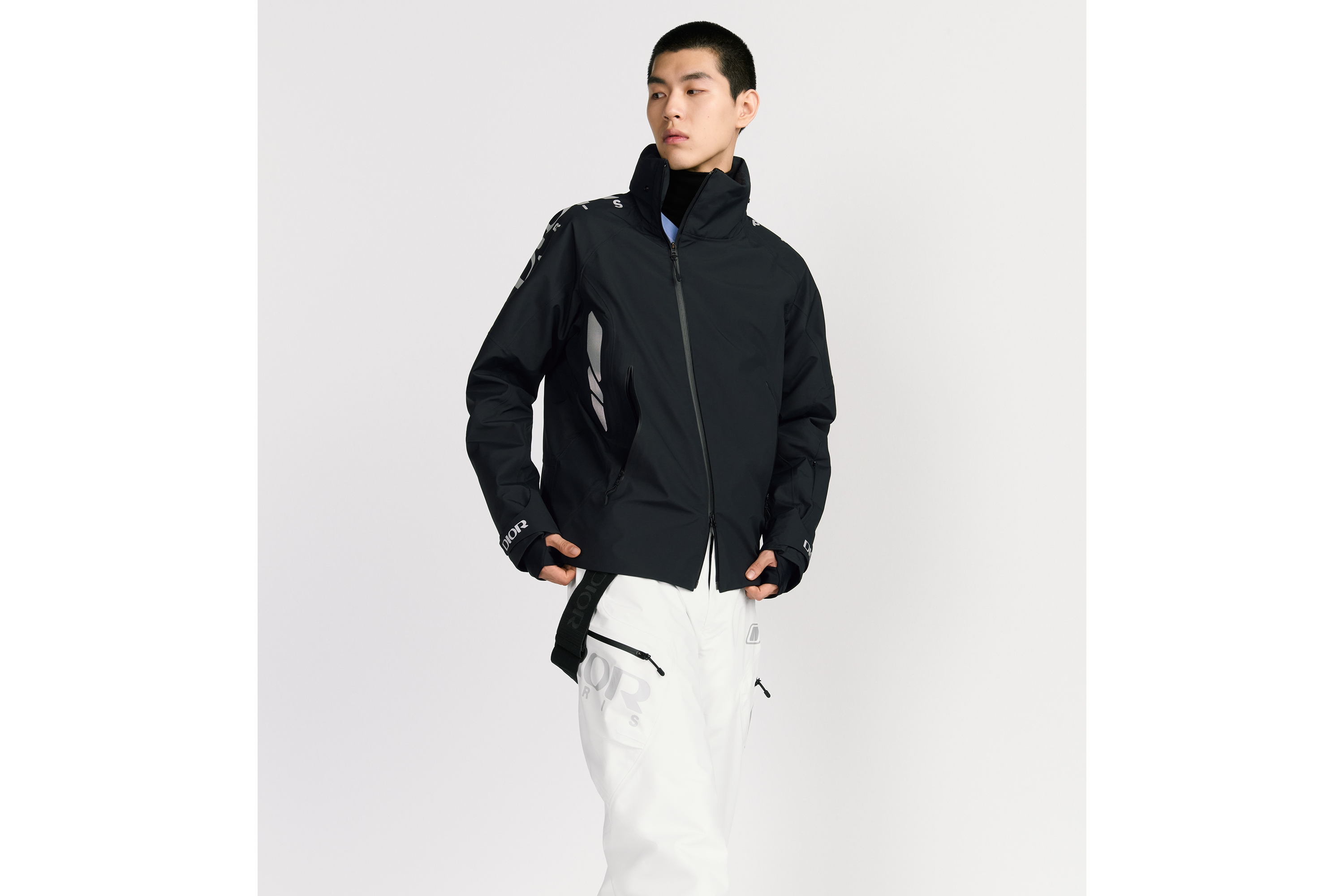 look_image_alt_prefix DIOR AND DESCENTE Skiparka Funktionsstoff in Schwarz E01