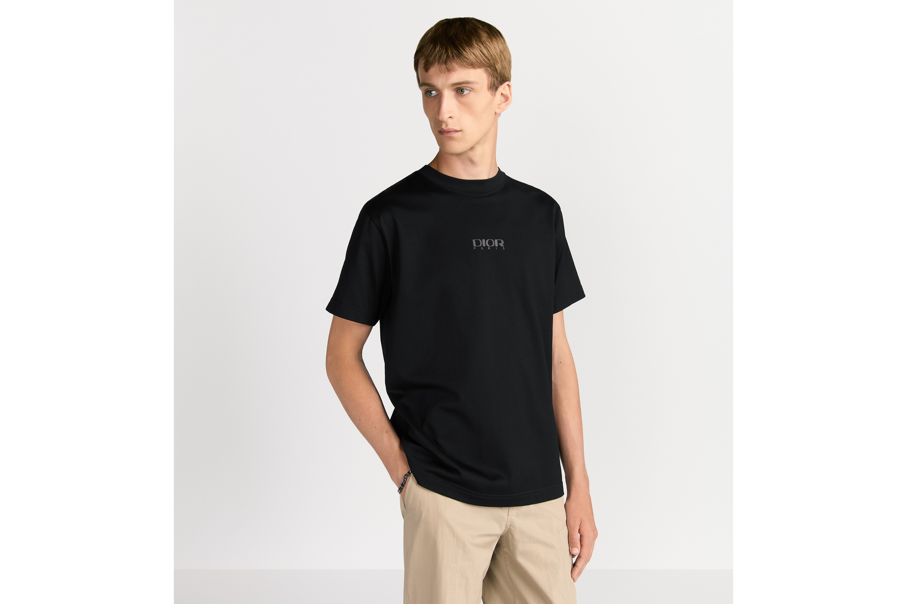 look_image_alt_prefix Camiseta DIOR AND DESCENTE, corte relajado Punto de algodón negro E07