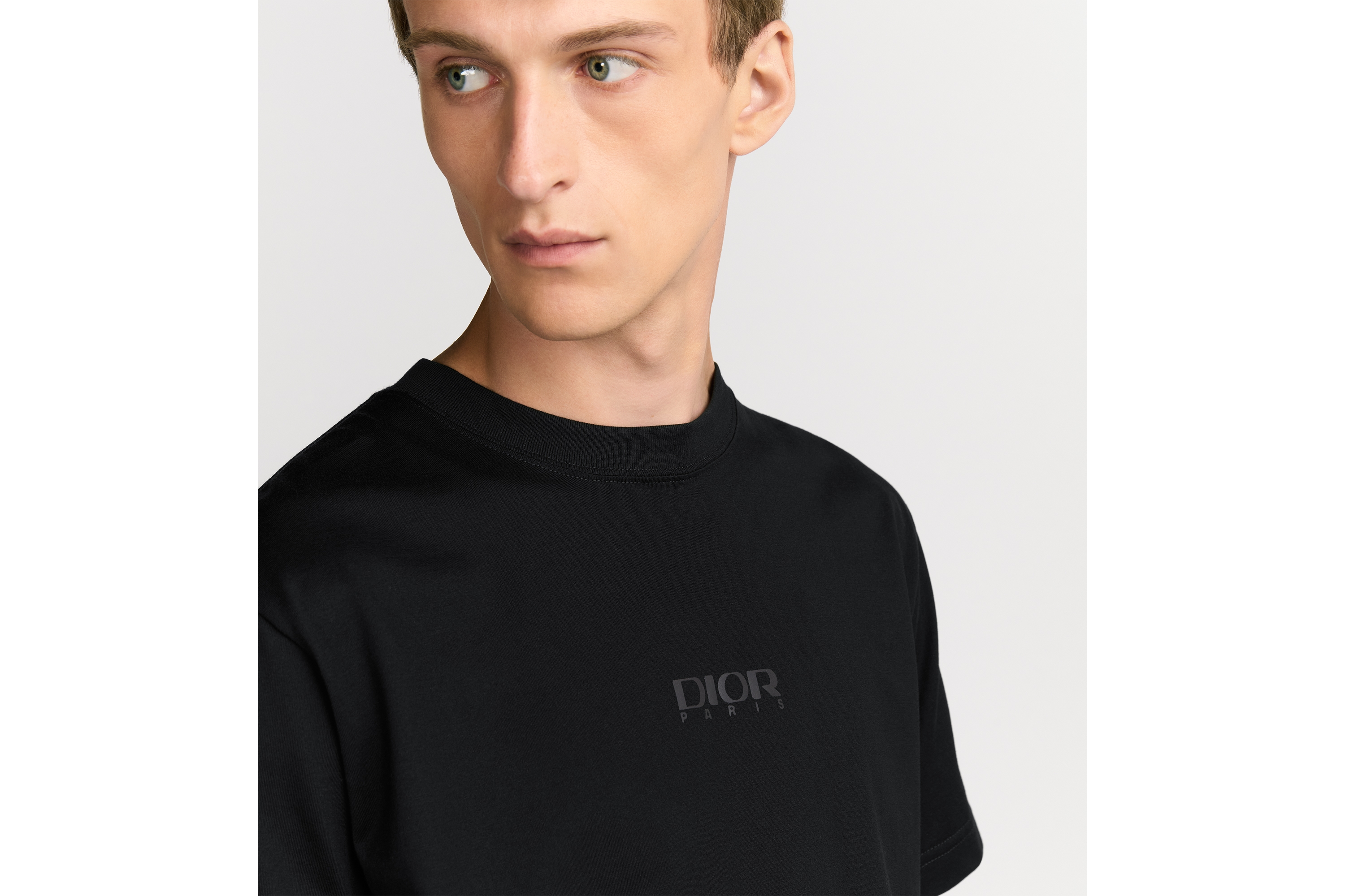 look_image_alt_prefix Camiseta DIOR AND DESCENTE, corte relajado Punto de algodón negro E10