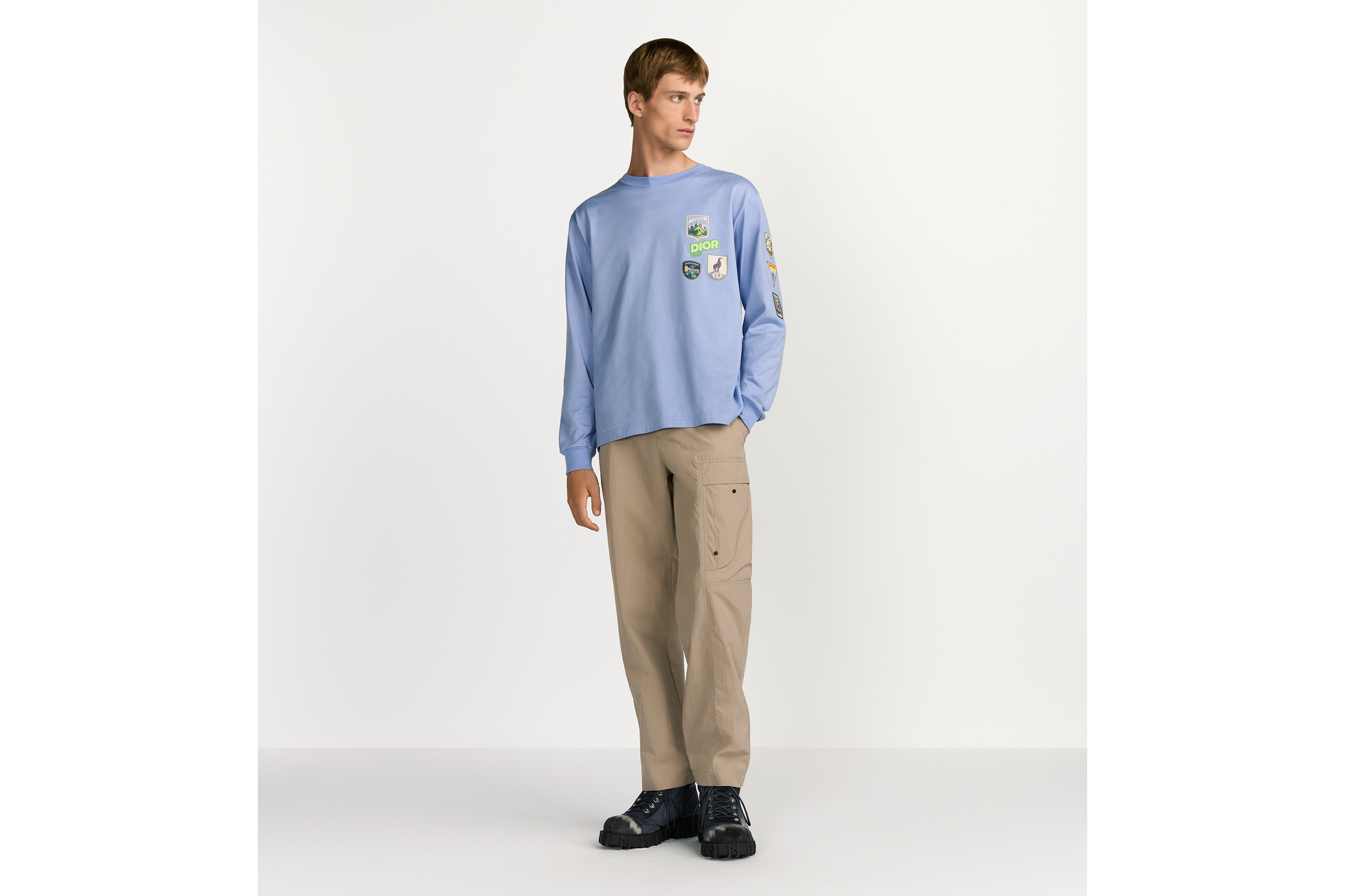 Dior Mountain Long-Sleeved T-Shirt, Relaxed Fit