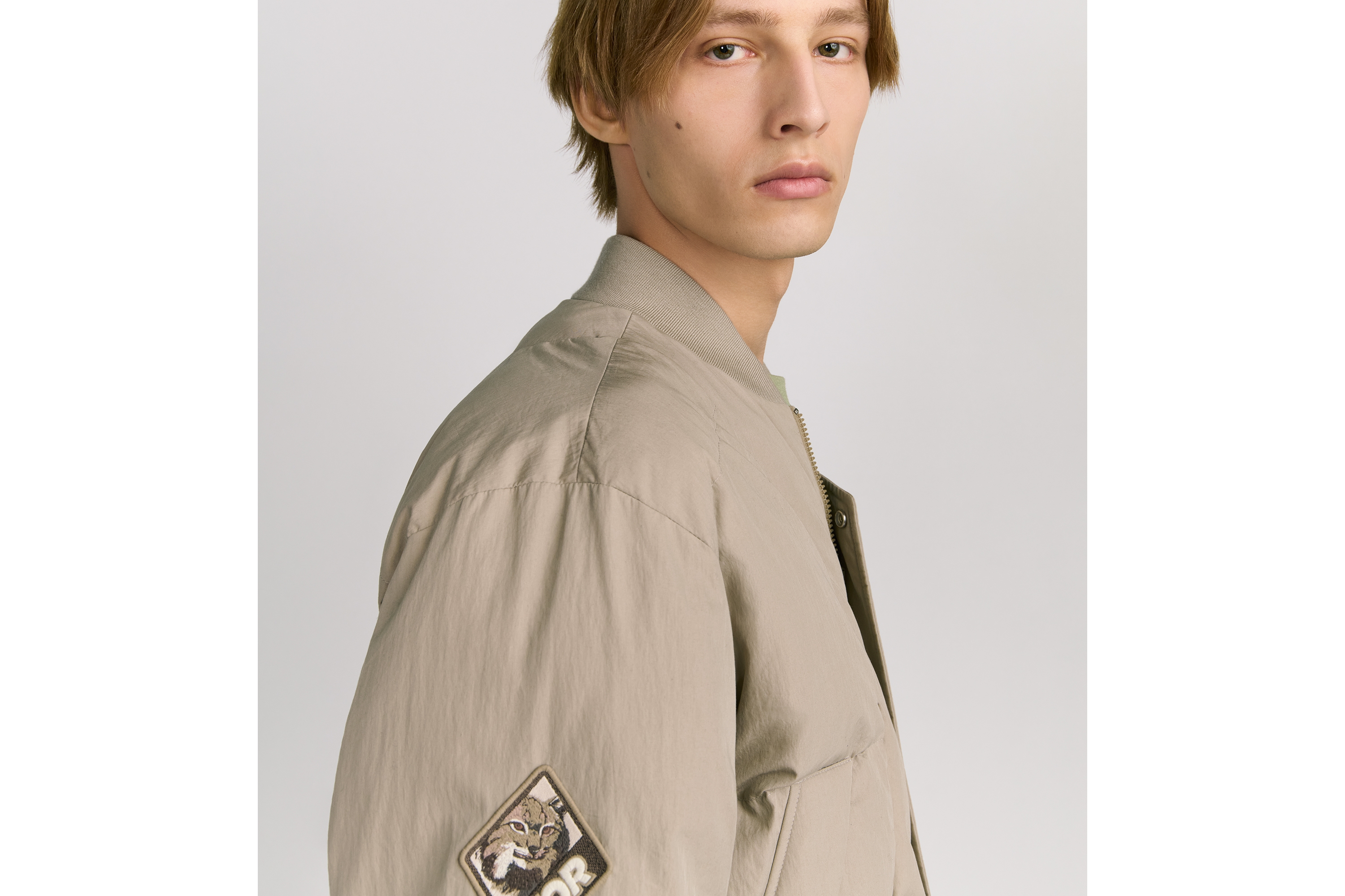 look_image_alt_prefix Jaqueta Dior Mountain acolchoada Mescla de algodão bege E04