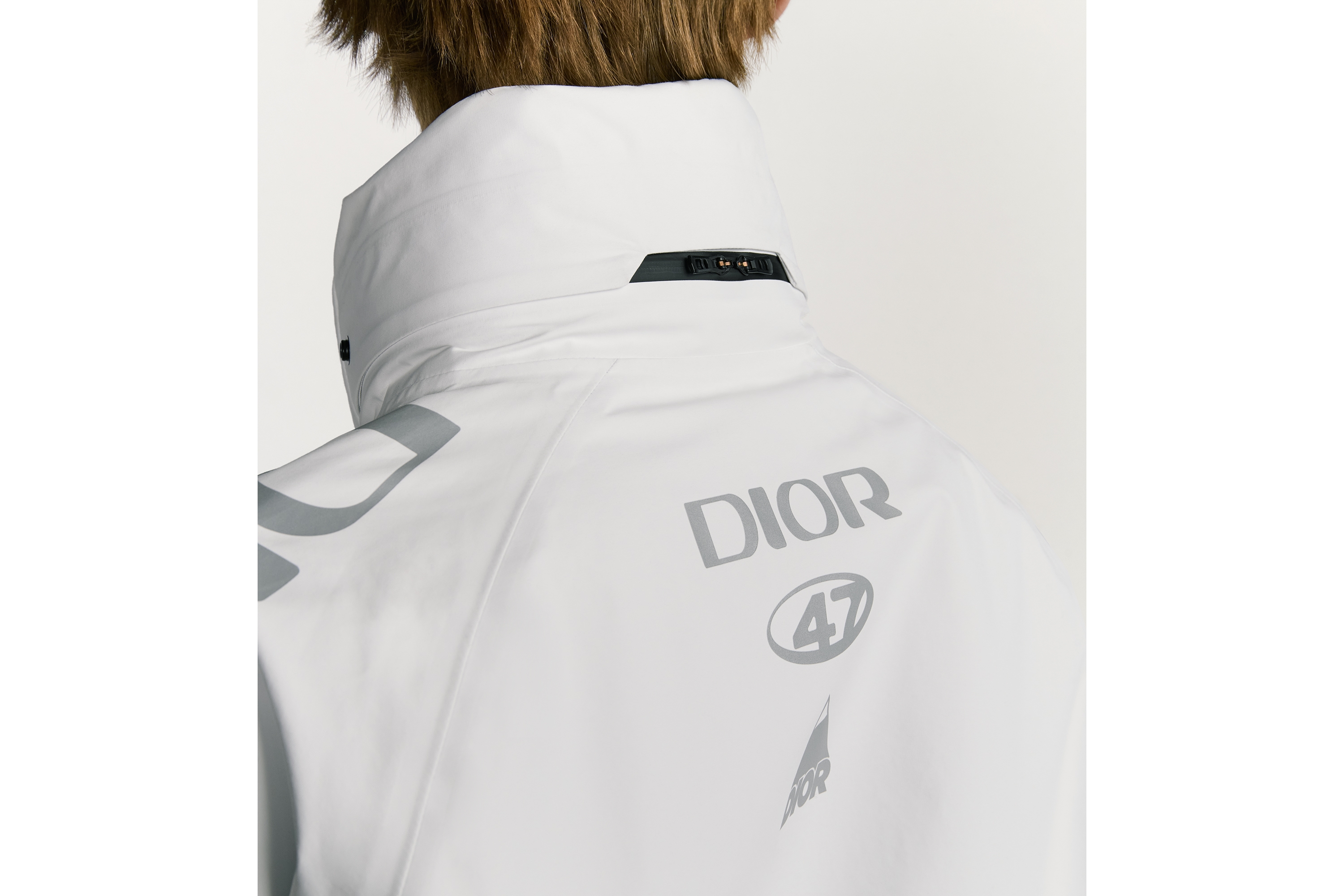 Look Parka de ski DIOR AND DESCENTE Tissu technique blanc E03