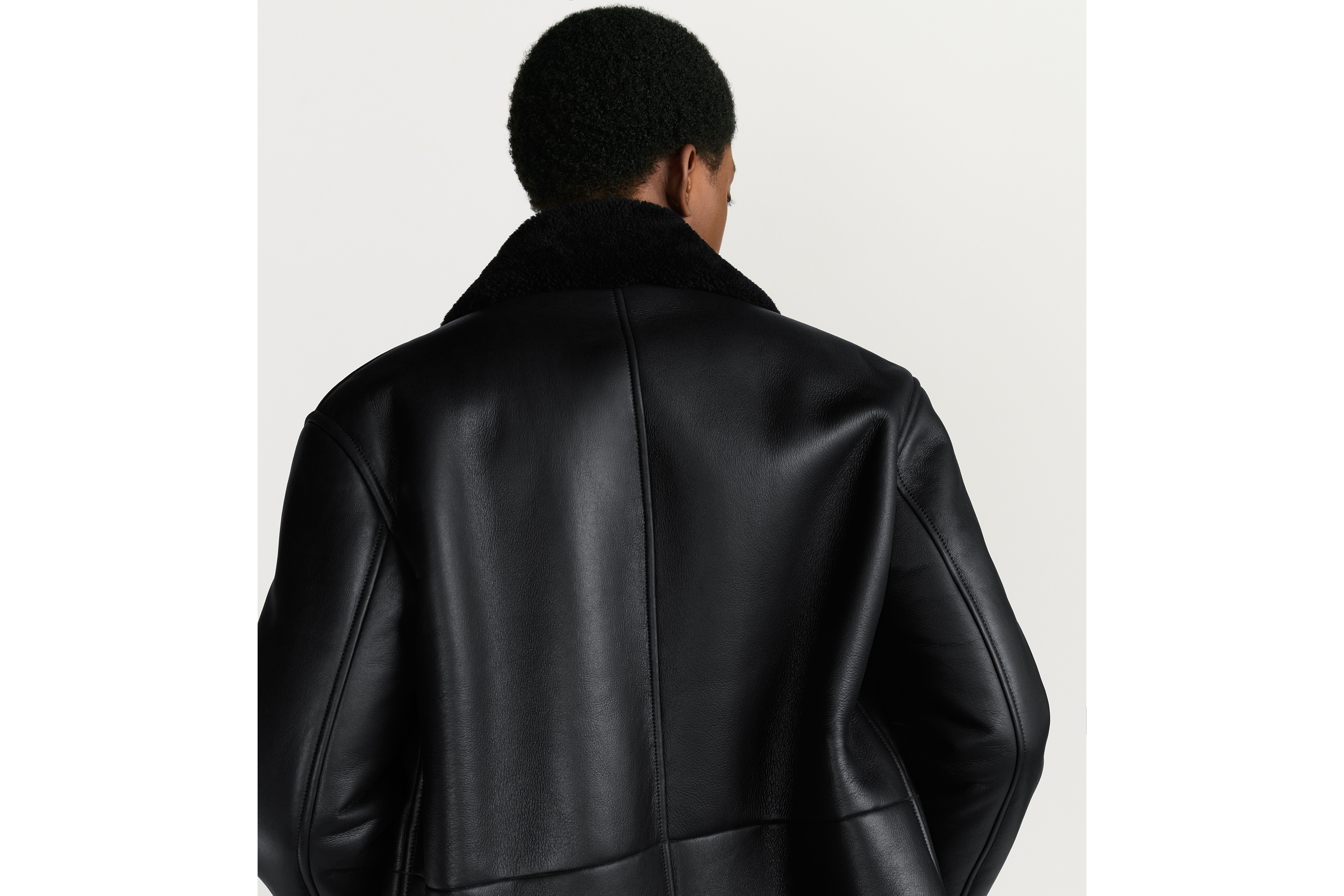 Dior Icons フーディ ラムスキン シアリング E03