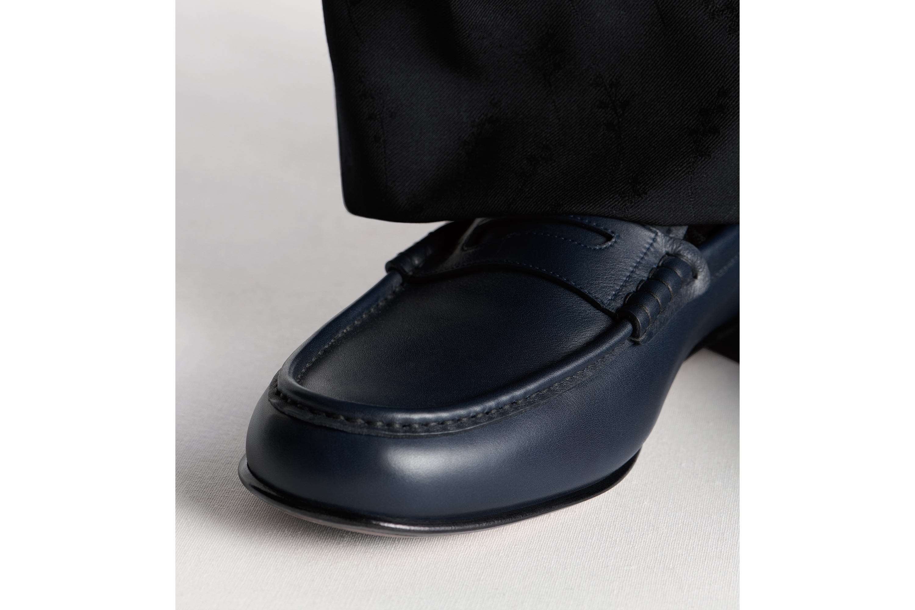 look_image_alt_prefix Mocasín Dior Granville Flex Piel de becerro lisa azul E24