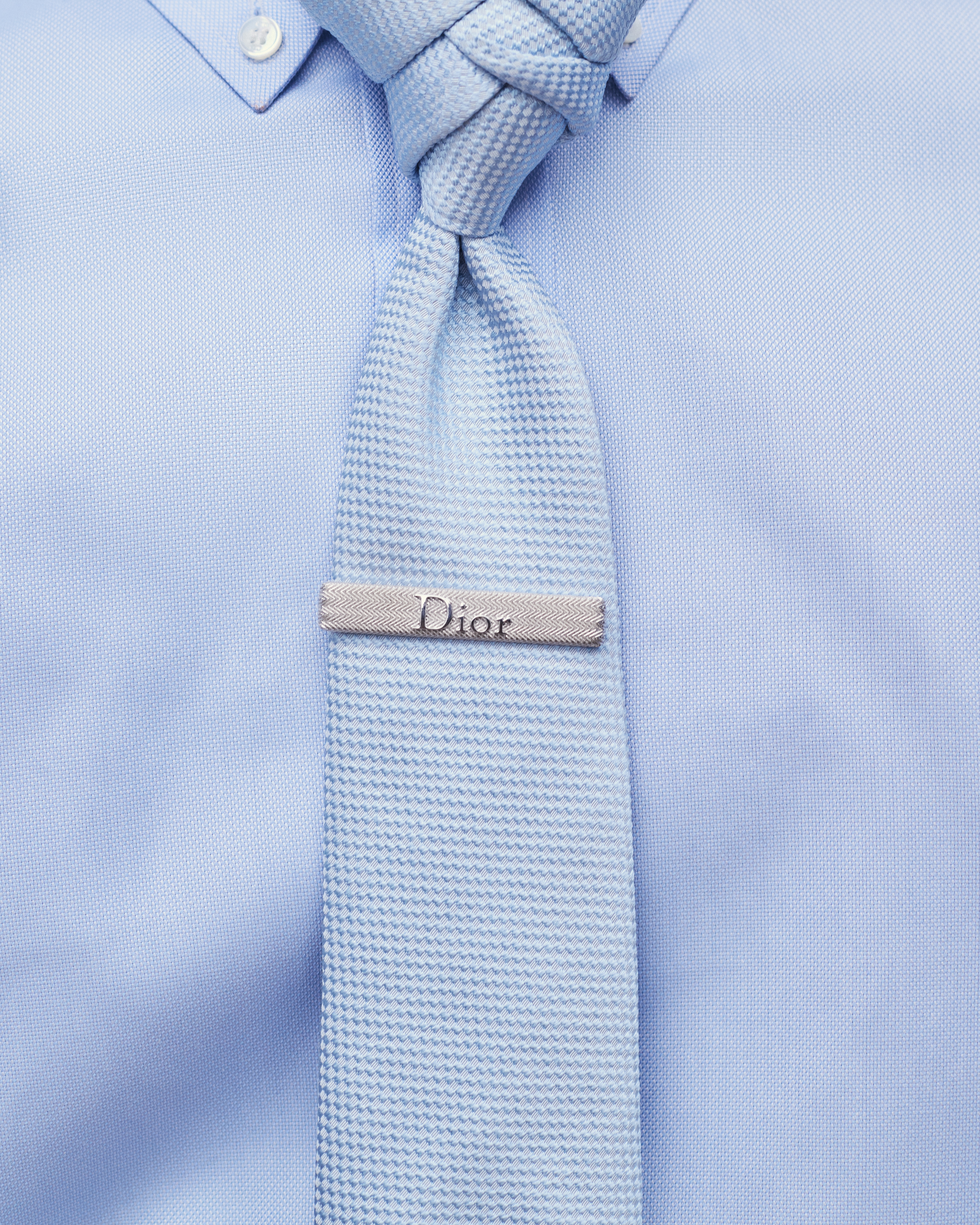 look_image_alt_prefix Dior Guilloché 領帶夾 銀 E40