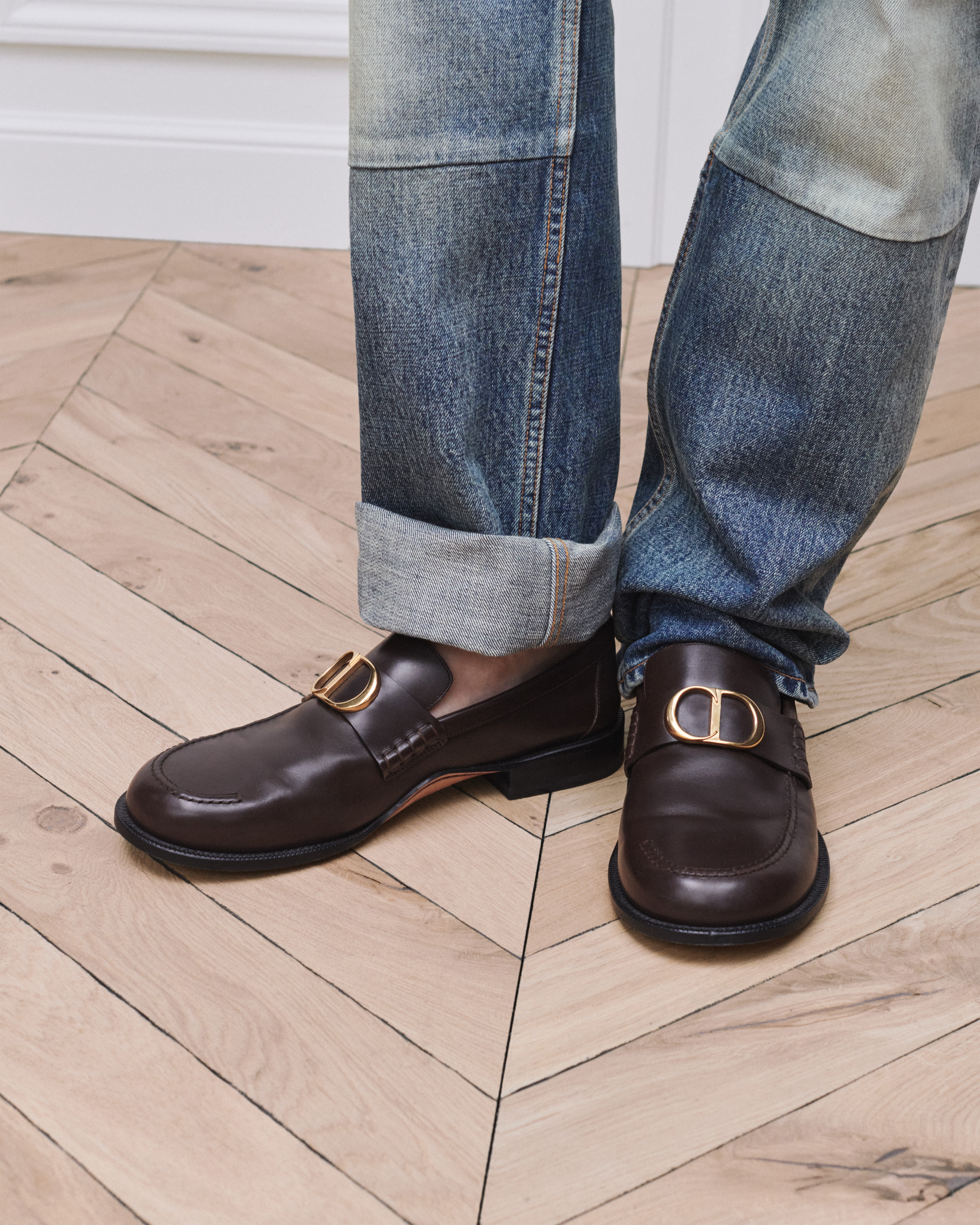 Dior Archie Loafer Deep Brown Smooth Calfskin E23