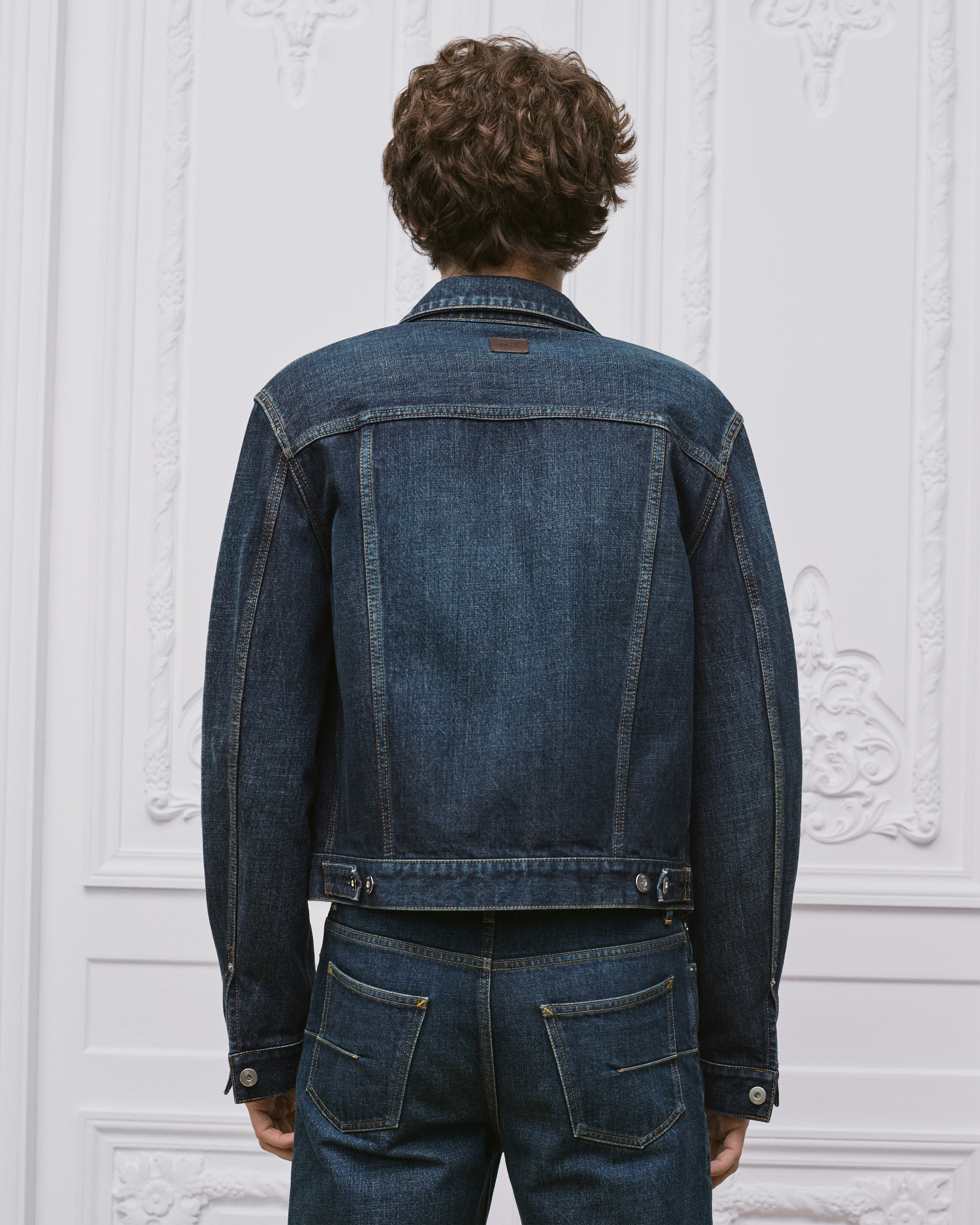 MKII Jacke Baumwolltwill in sattem Blau E03