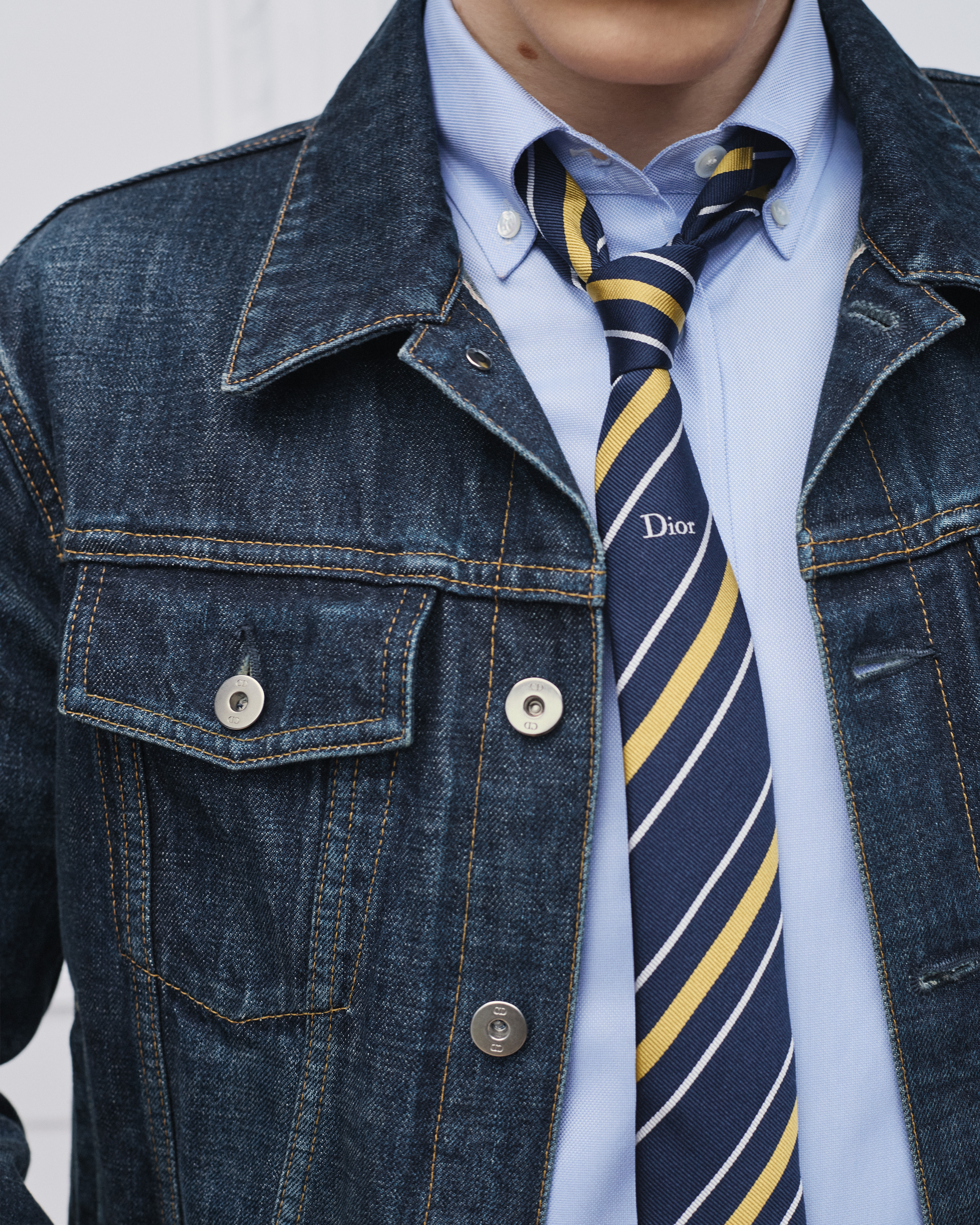 MKII Jacke Baumwolltwill in sattem Blau E04