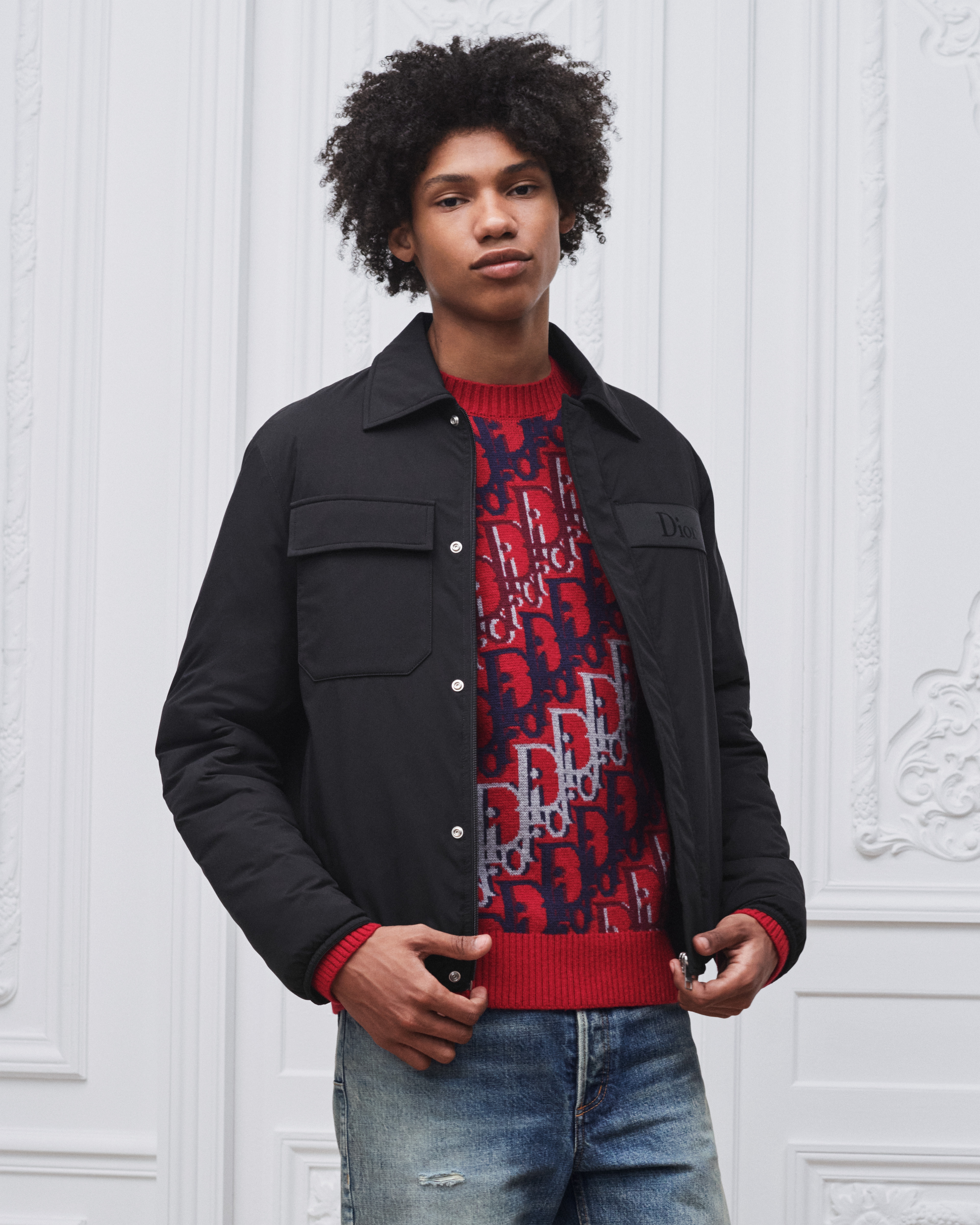 Jacke Funktionsstoff in Schwarz E01