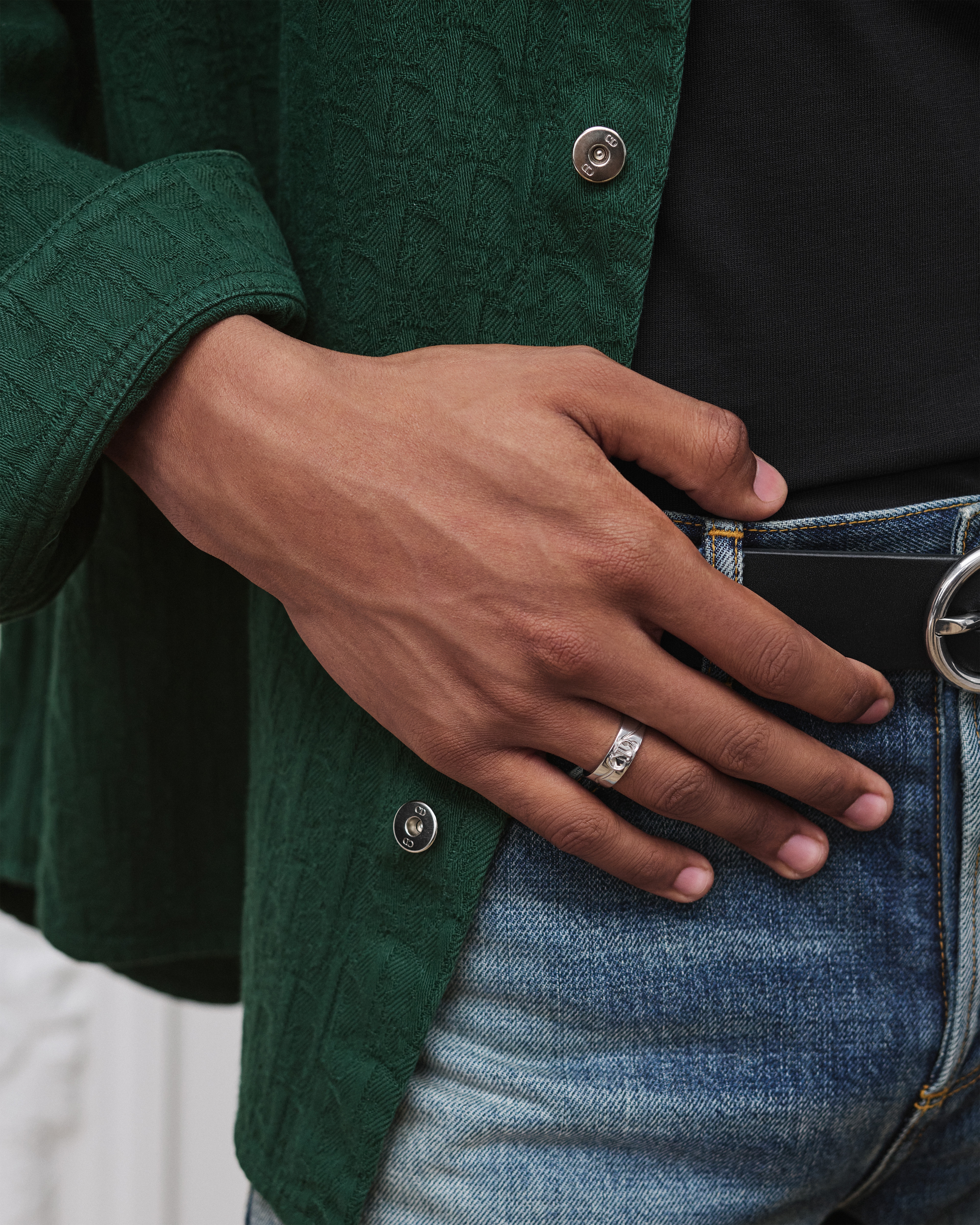 Look Bague Dior Trèfle Argent E39