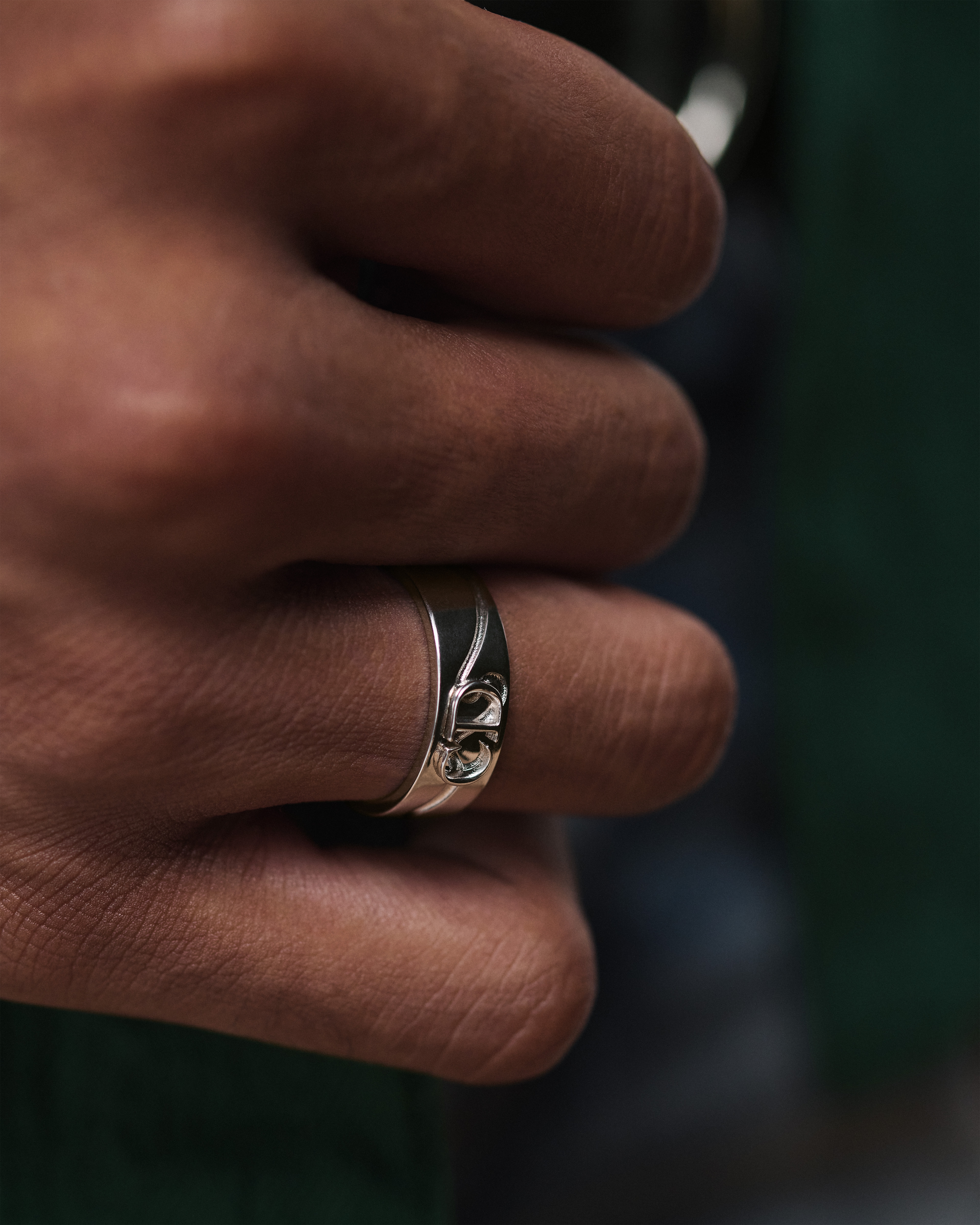 Look Bague Dior Trèfle Argent E40