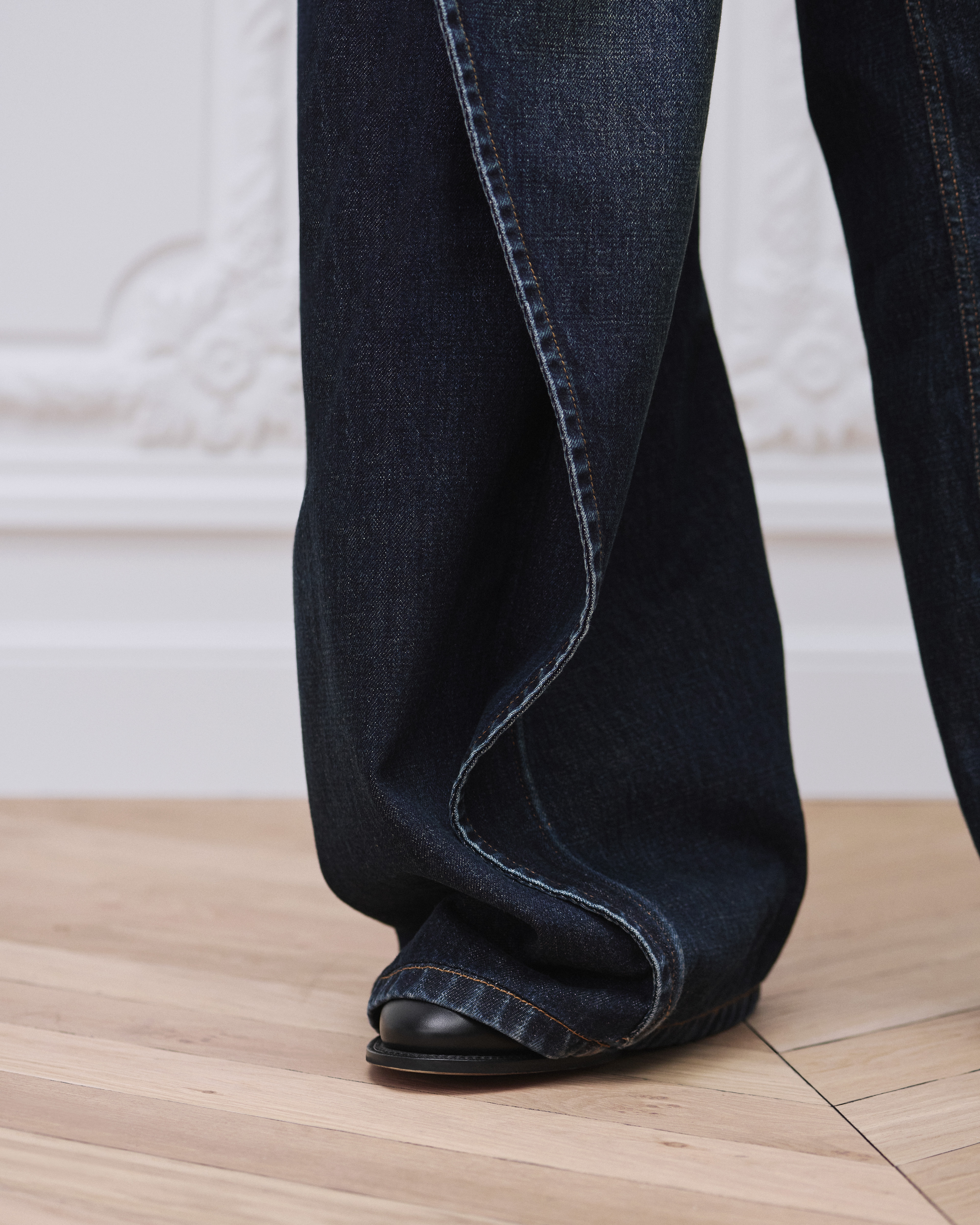 look_image_alt_prefix Caprice 牛仔褲 藍色棉質斜紋布 E17