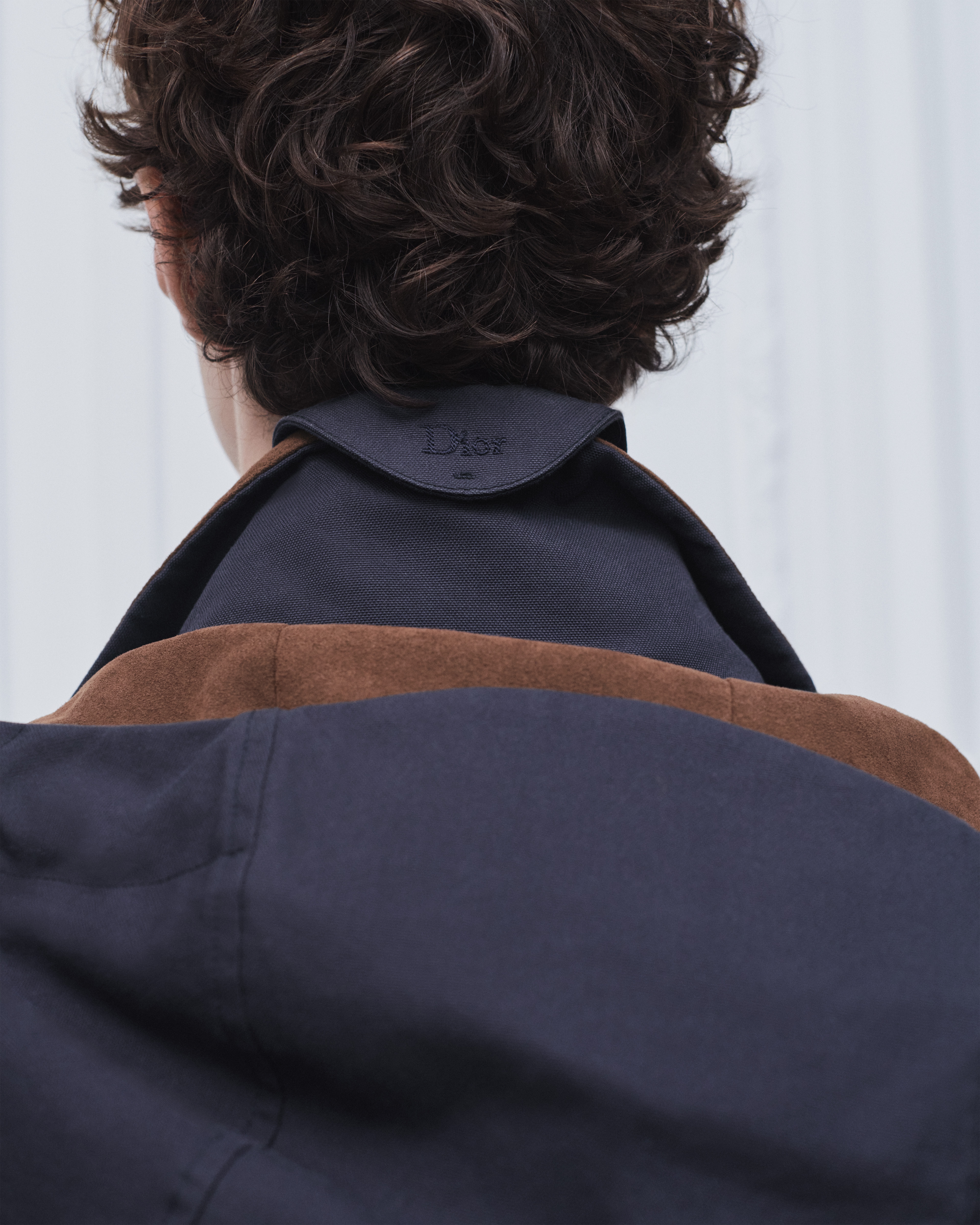 look_image_alt_prefix 夾克大褸 藍色棉質斜紋布 E05