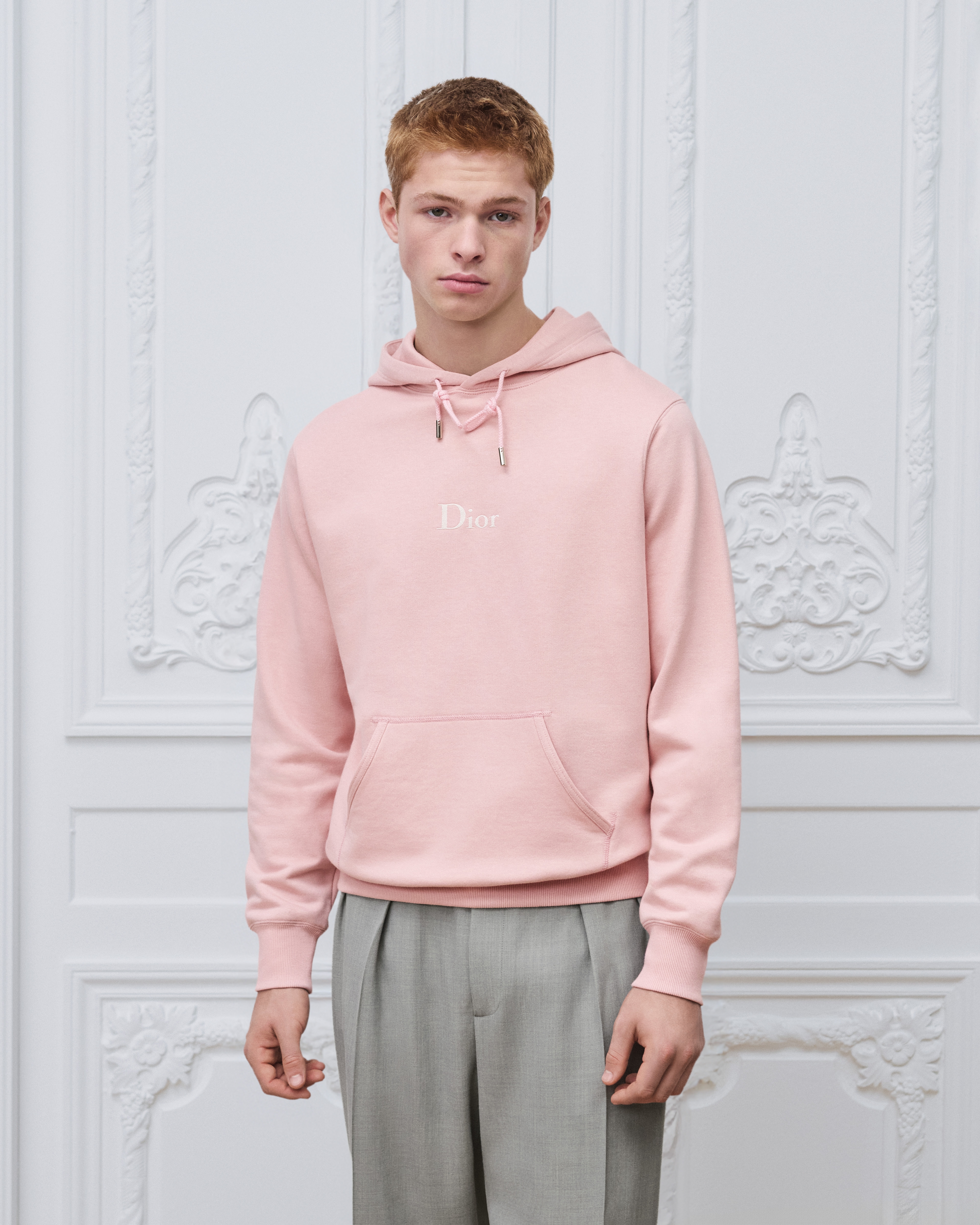 look_image_alt_prefix Dior フード付き スウェットシャツ (リラックス フィット) コットンフリース E01