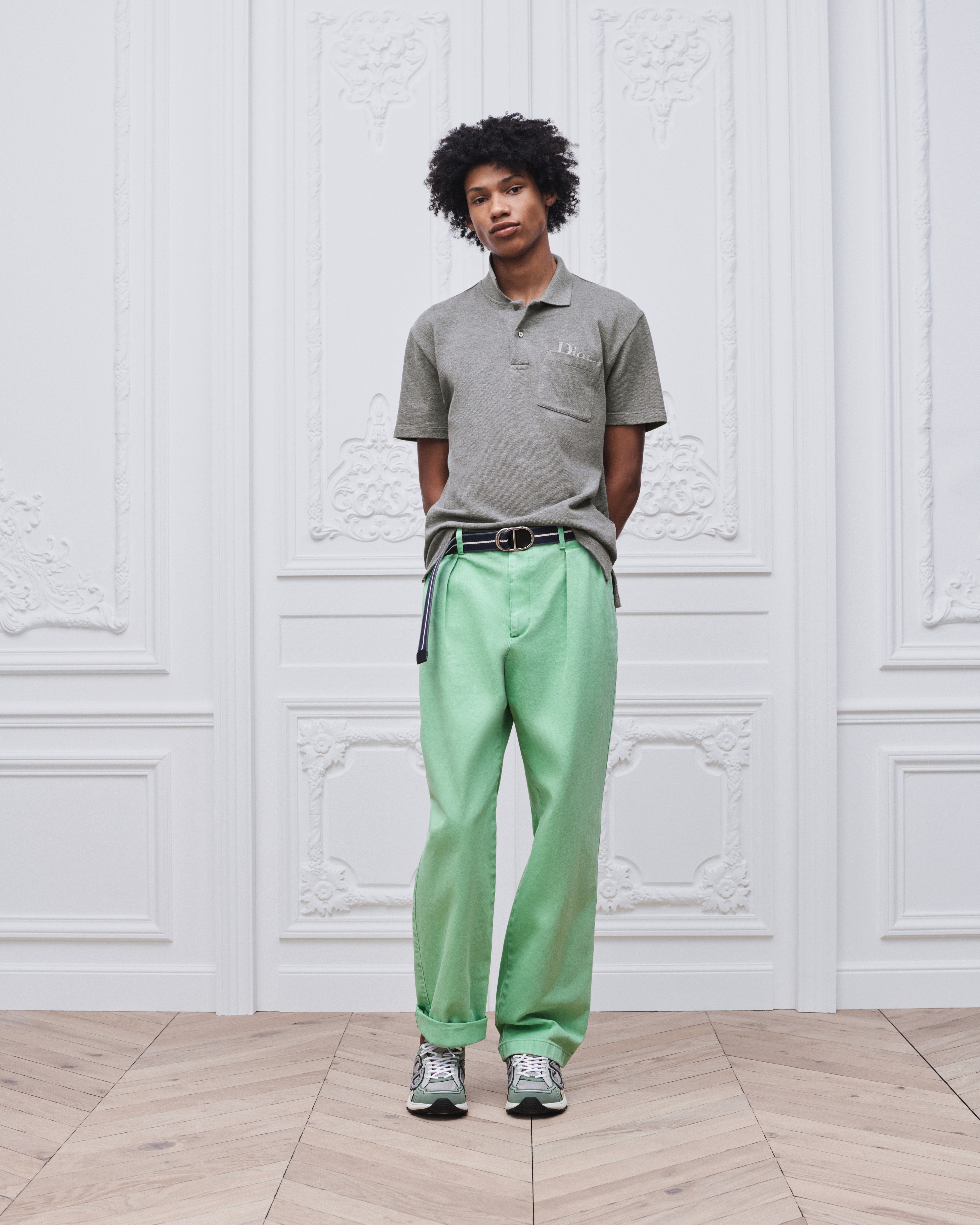 look_image_alt_prefix Poloshirt Baumwollpikee in Grau E08