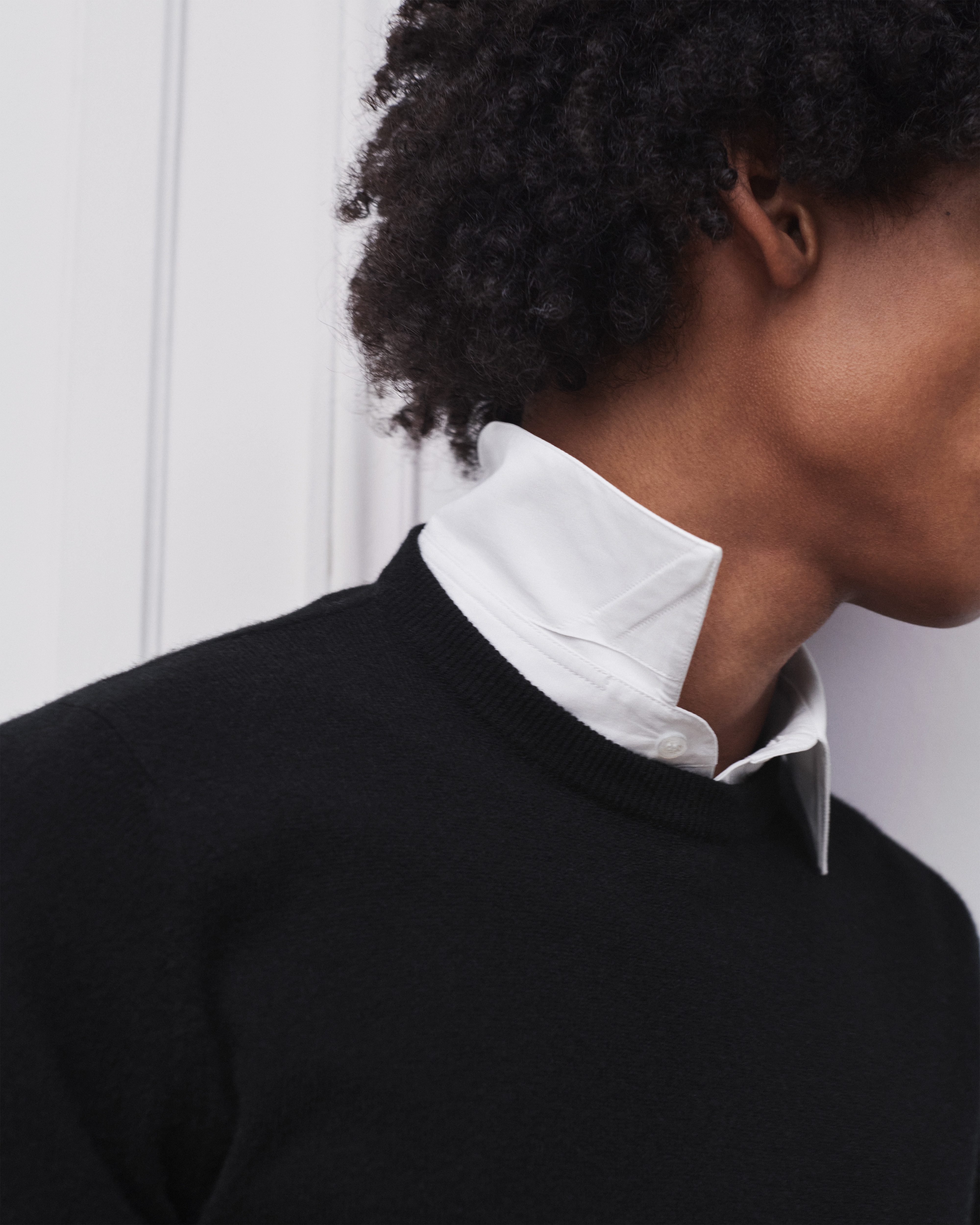 Look Pull à broderie Dior Jersey de cachemire noir E05