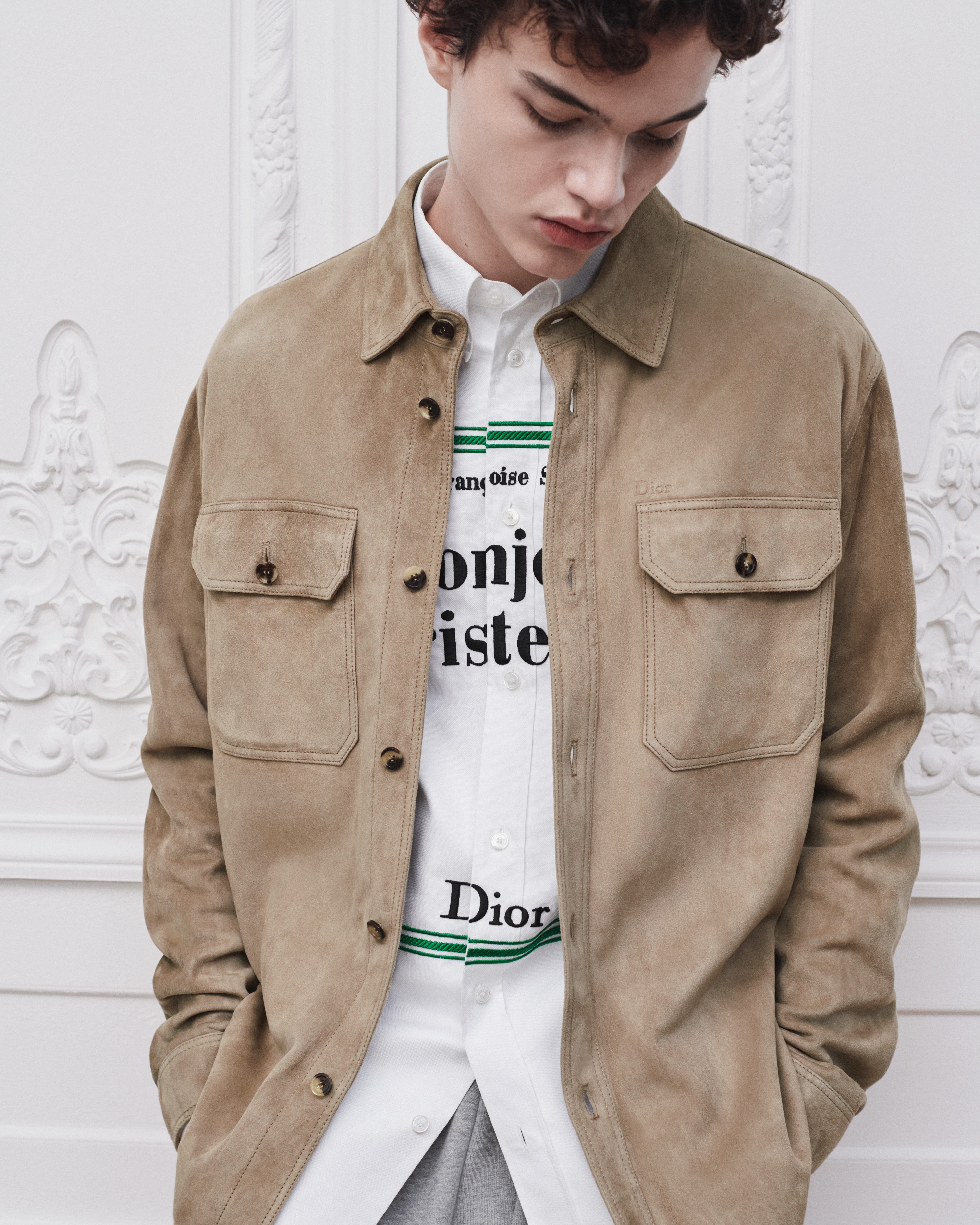 look_image_alt_prefix 襯衫外套 米色羊皮 E01