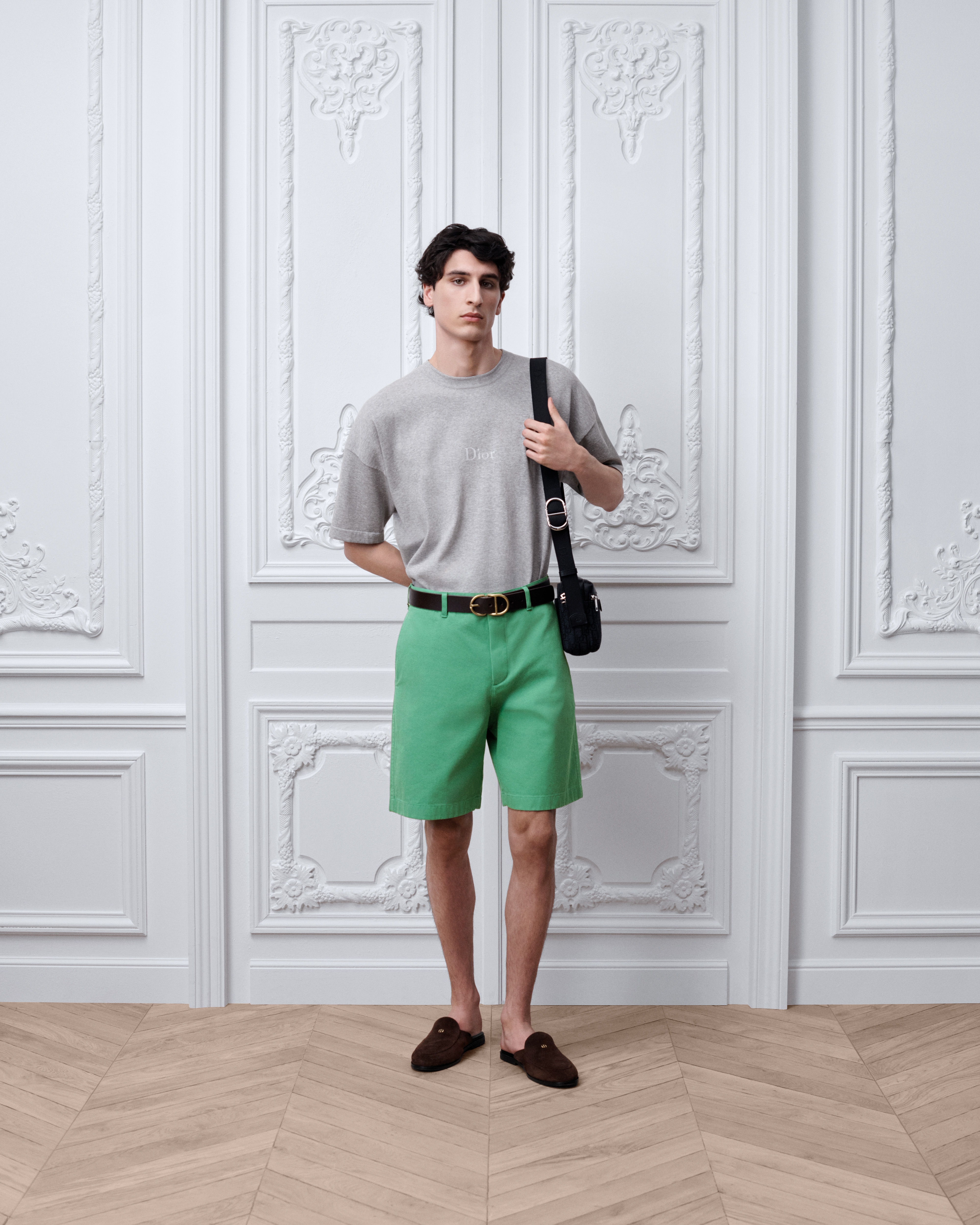 Christian Dior ディオール タンクトップ グリーン ノースリーブ Christian Dior by John Galliano SS 2003 Khaki Green Dior J'adore