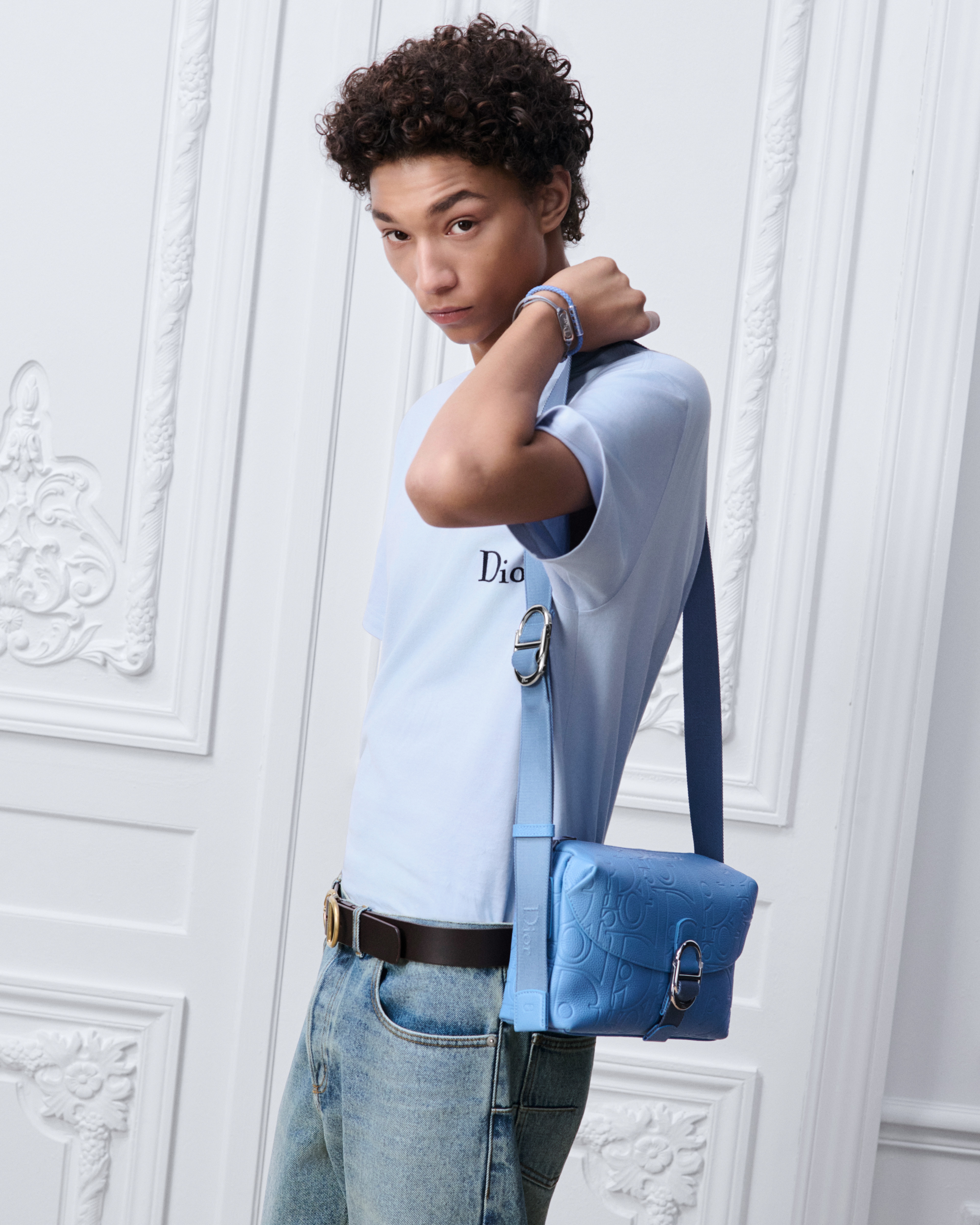 Dior Jett Zipped Messenger Bag