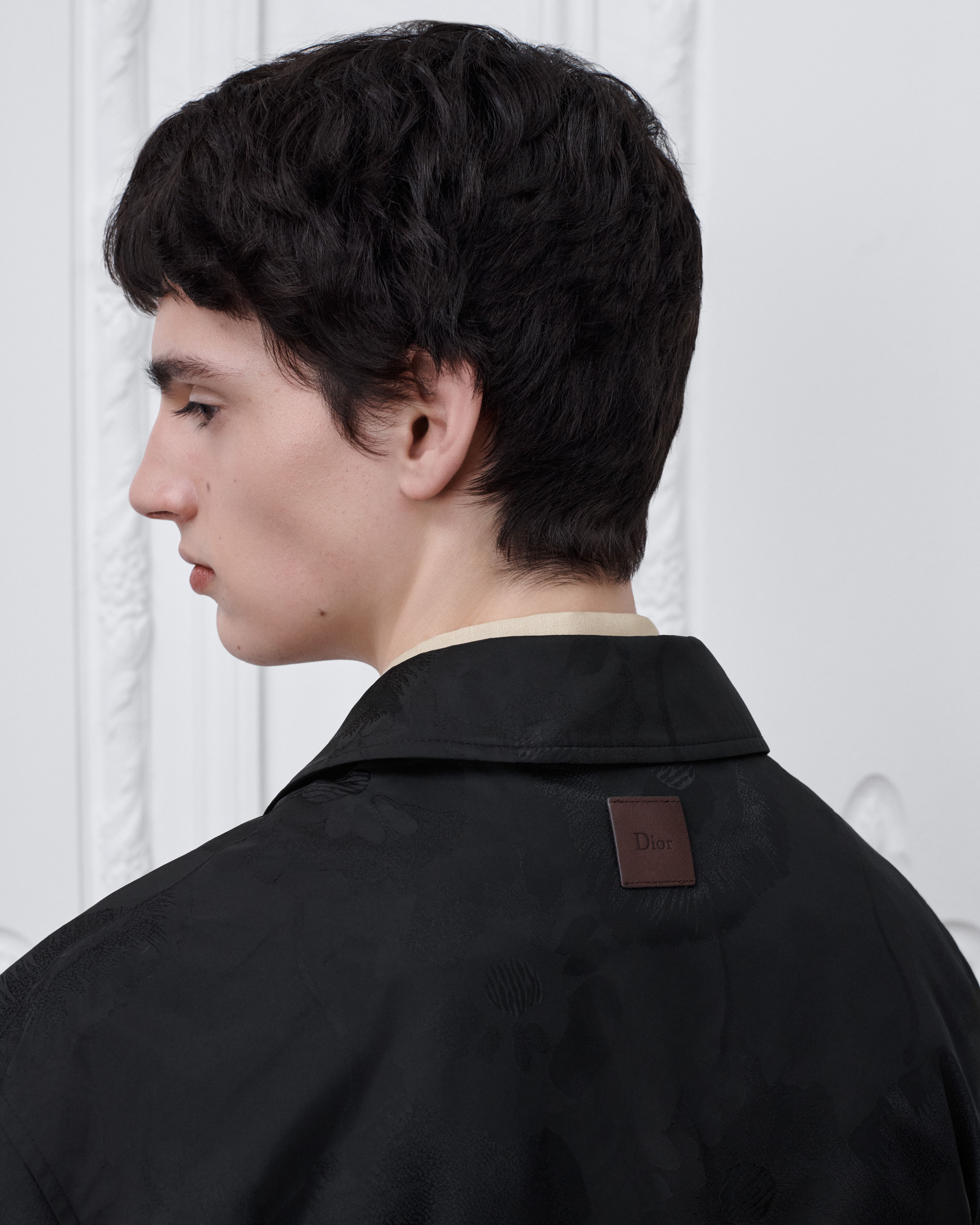 Veste coach Dior Byzance Jacquard technique noir E03