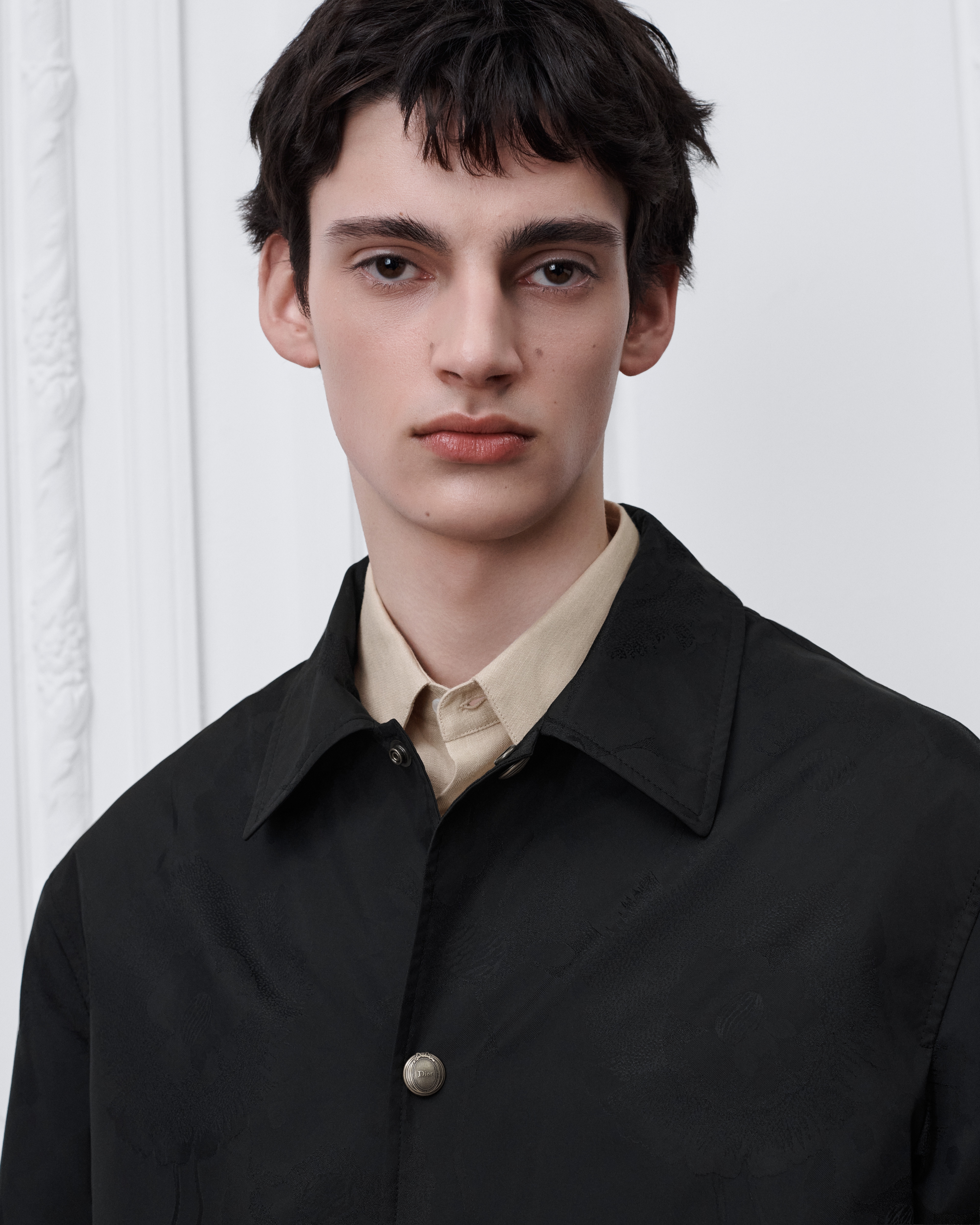 Veste coach Dior Byzance Jacquard technique noir E04