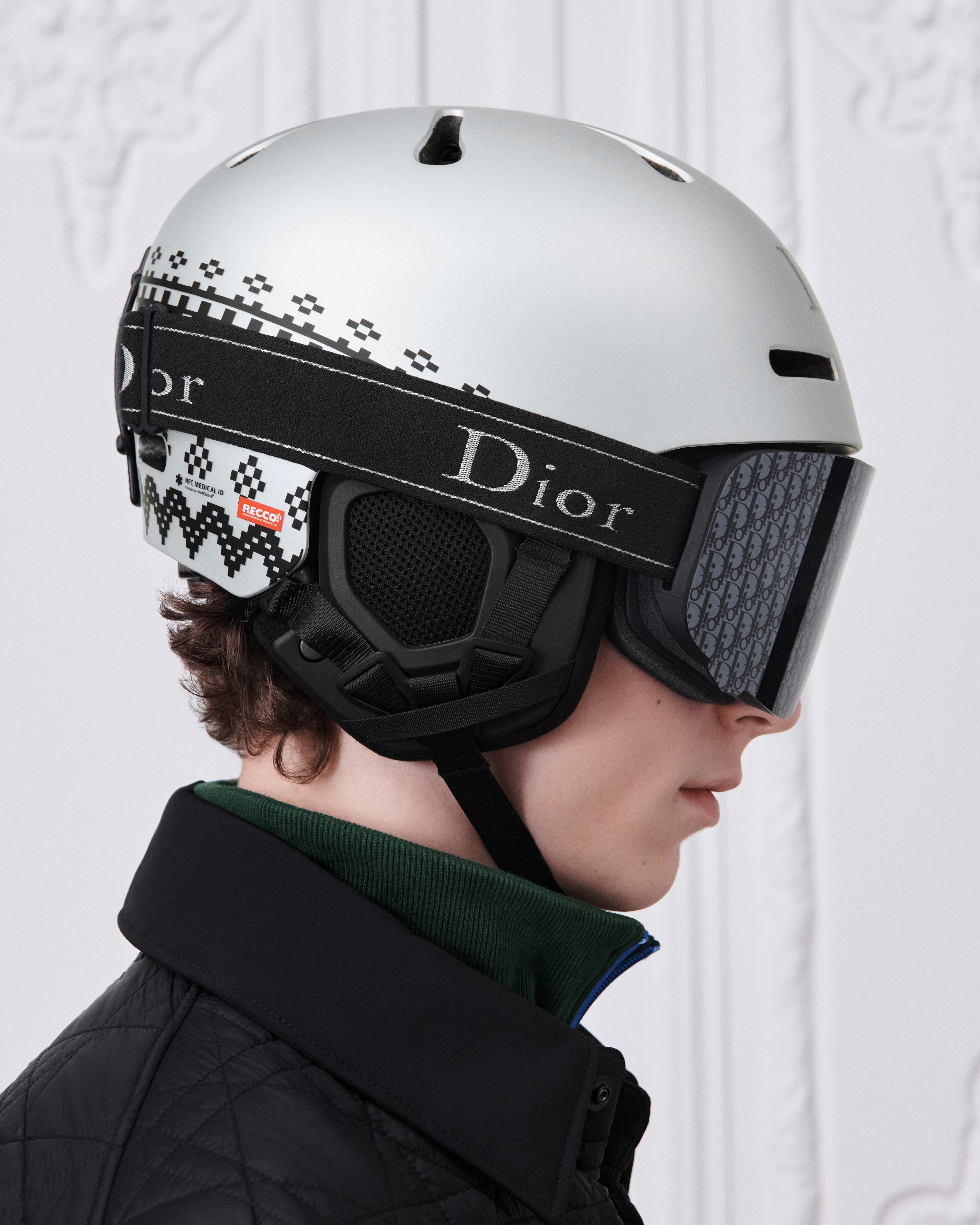 DiorAlps M3U マットブラック スキーゴーグル | DIOR JP