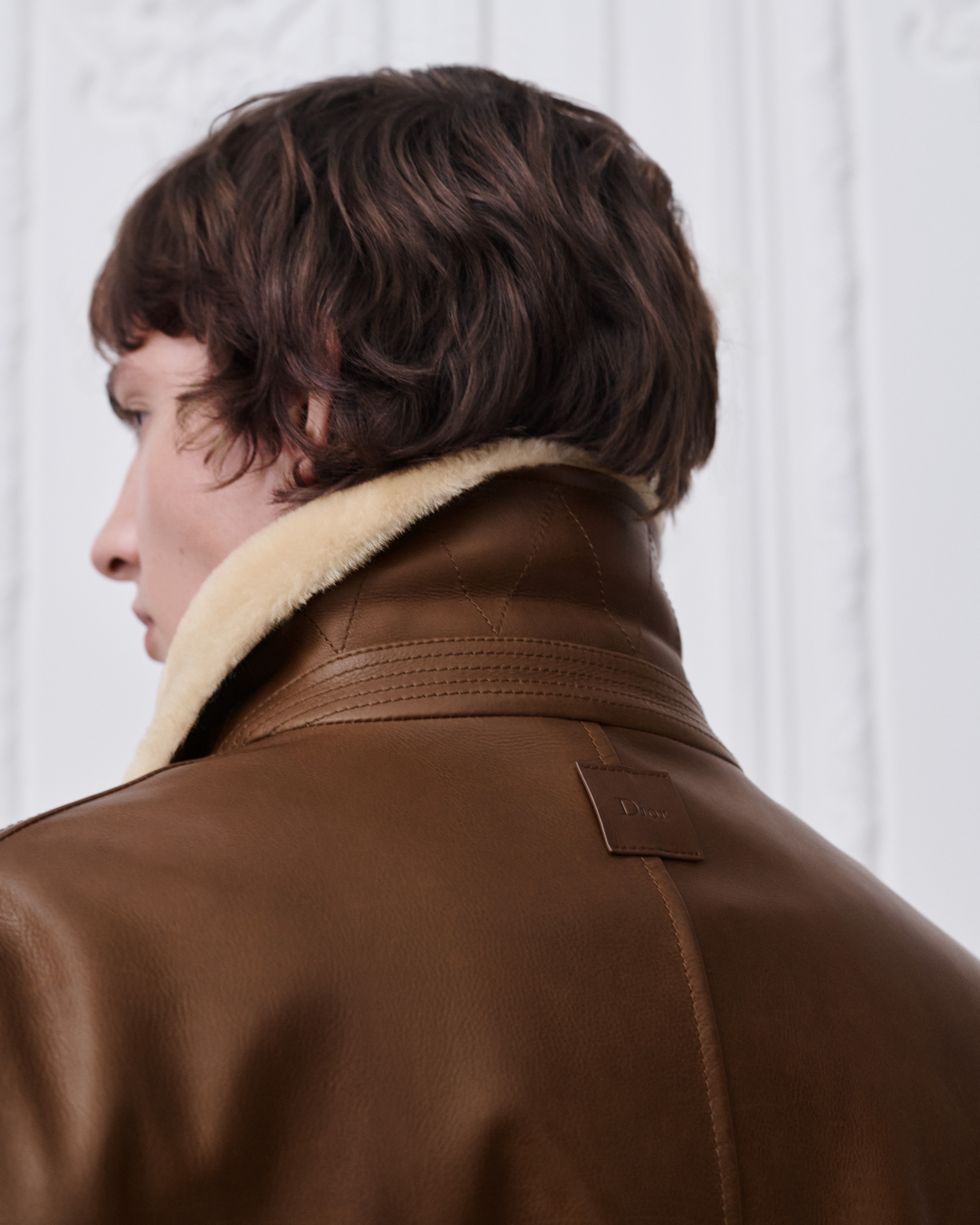 Aviator Jacket Brown Calfskin E03